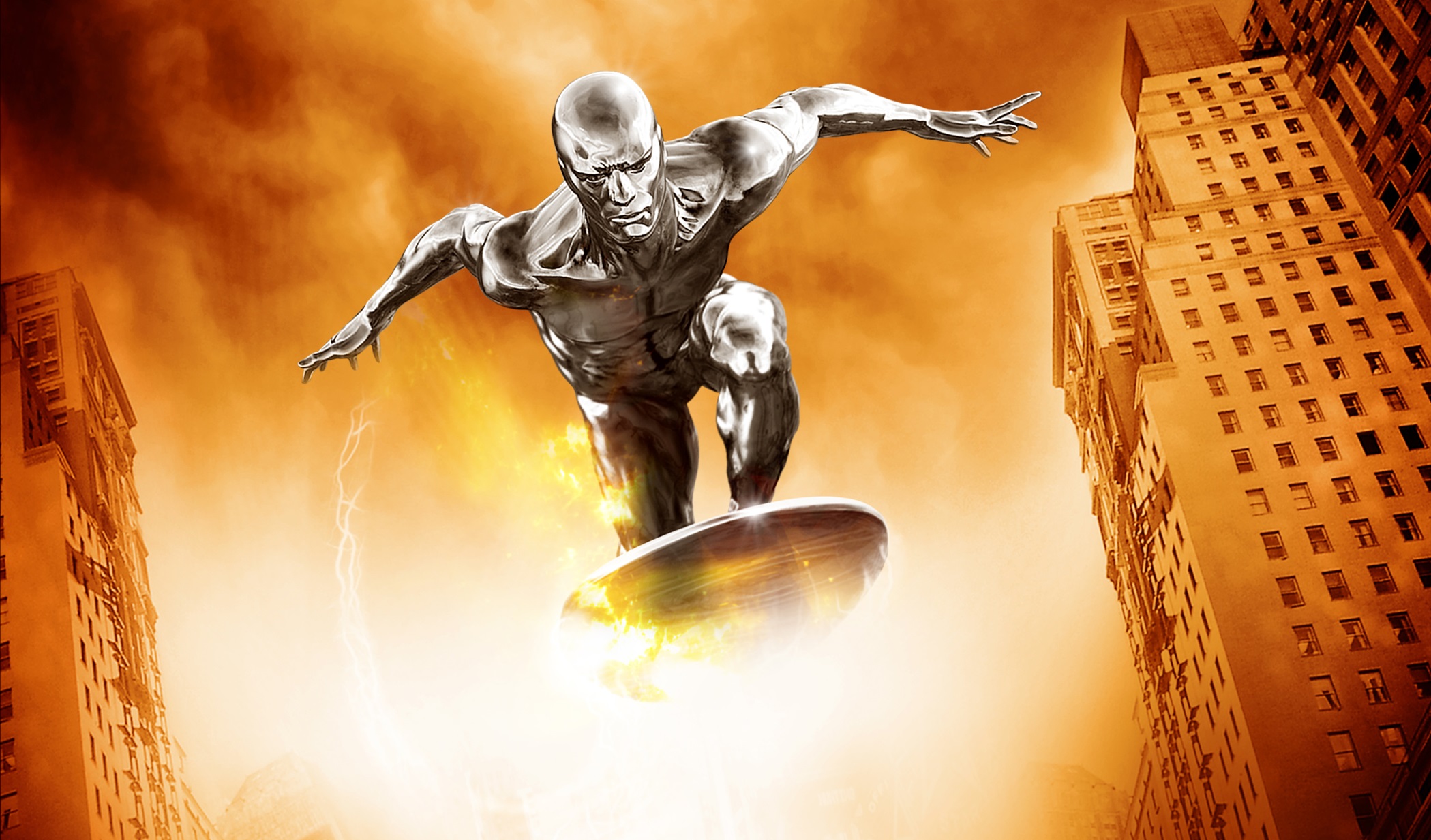 movie, fantastic 4: rise of the silver surfer, silver surfer