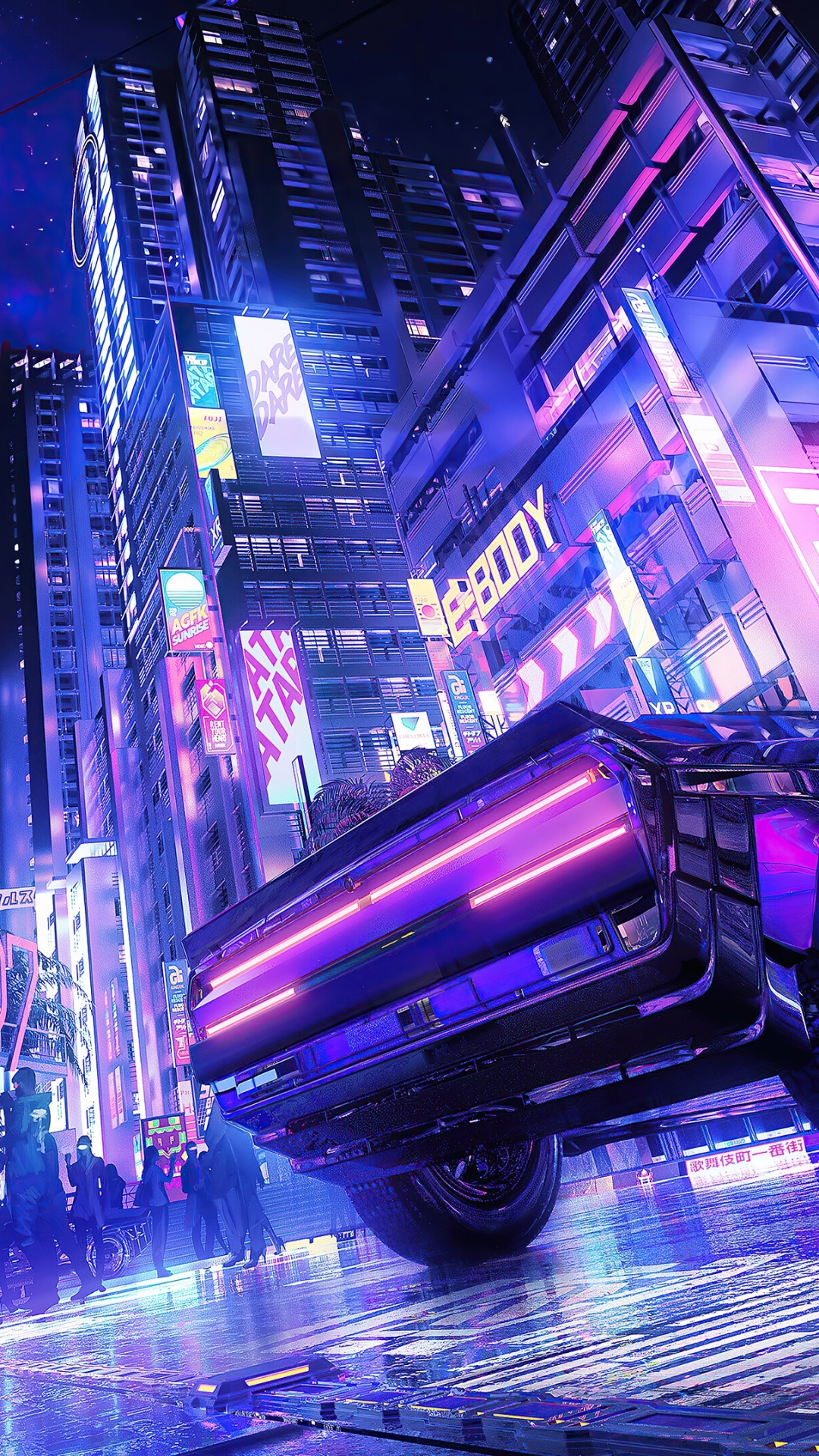 Baixar papel de parede para celular de Cyberpunk, Ficção Científica, Futurista, Futurístico gratuito.