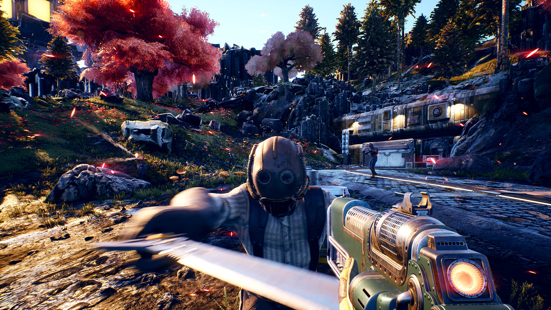 video game, the outer worlds