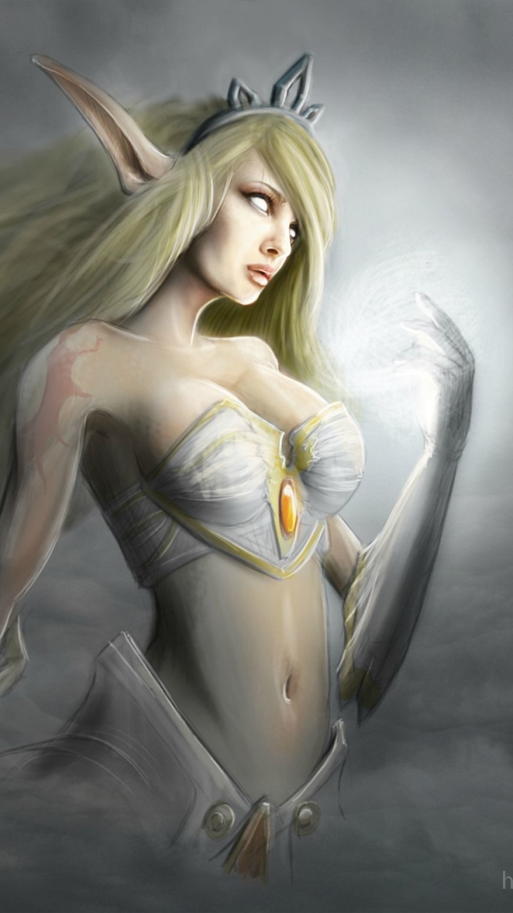 Handy-Wallpaper League Of Legends, Computerspiele, Janna (Liga Der Legenden) kostenlos herunterladen.