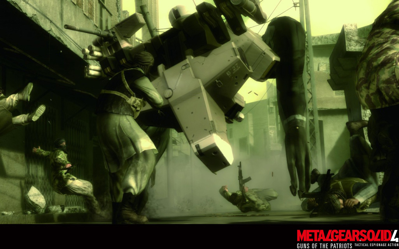 video game, metal gear solid 4: guns of the patriots