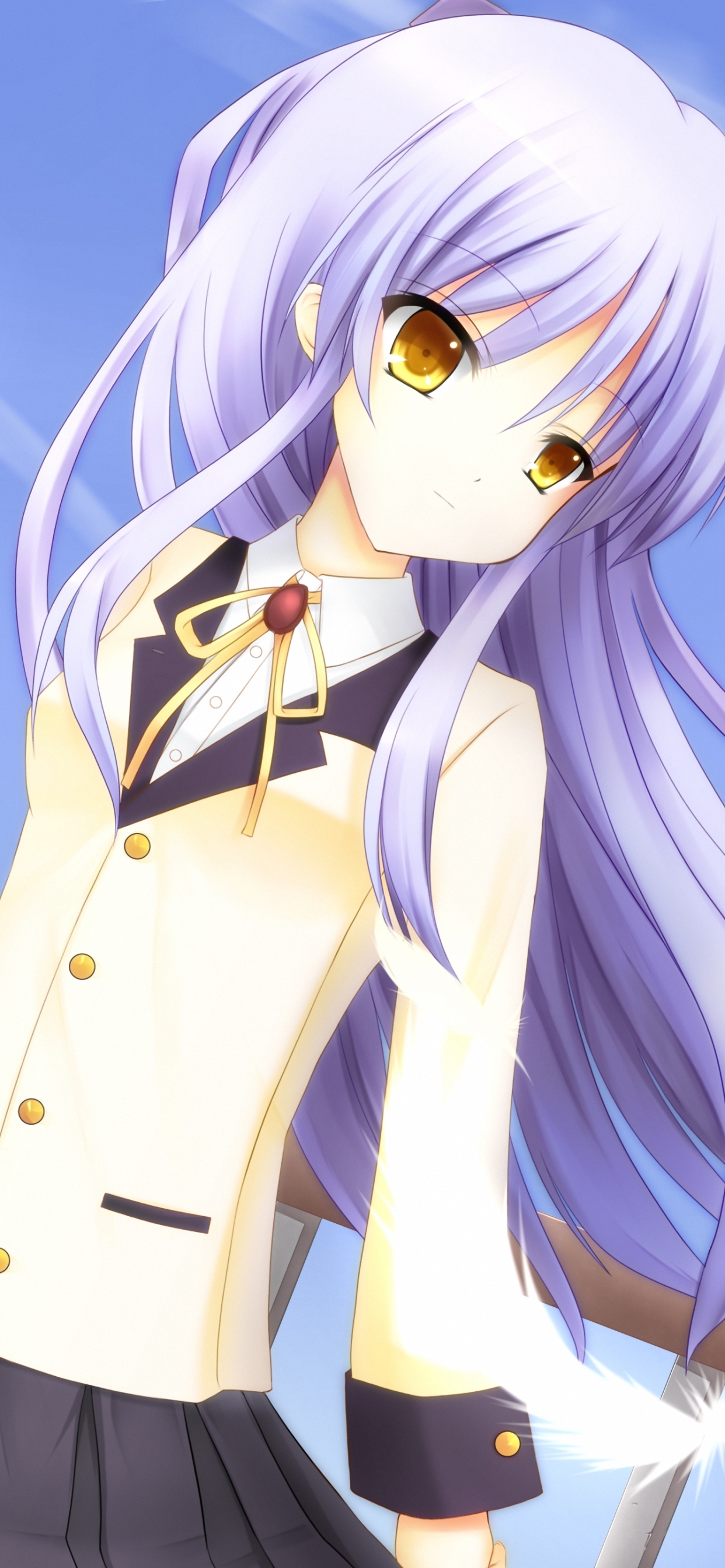 Handy-Wallpaper Animes, Angel Beats!, Kanade Tachibana kostenlos herunterladen.