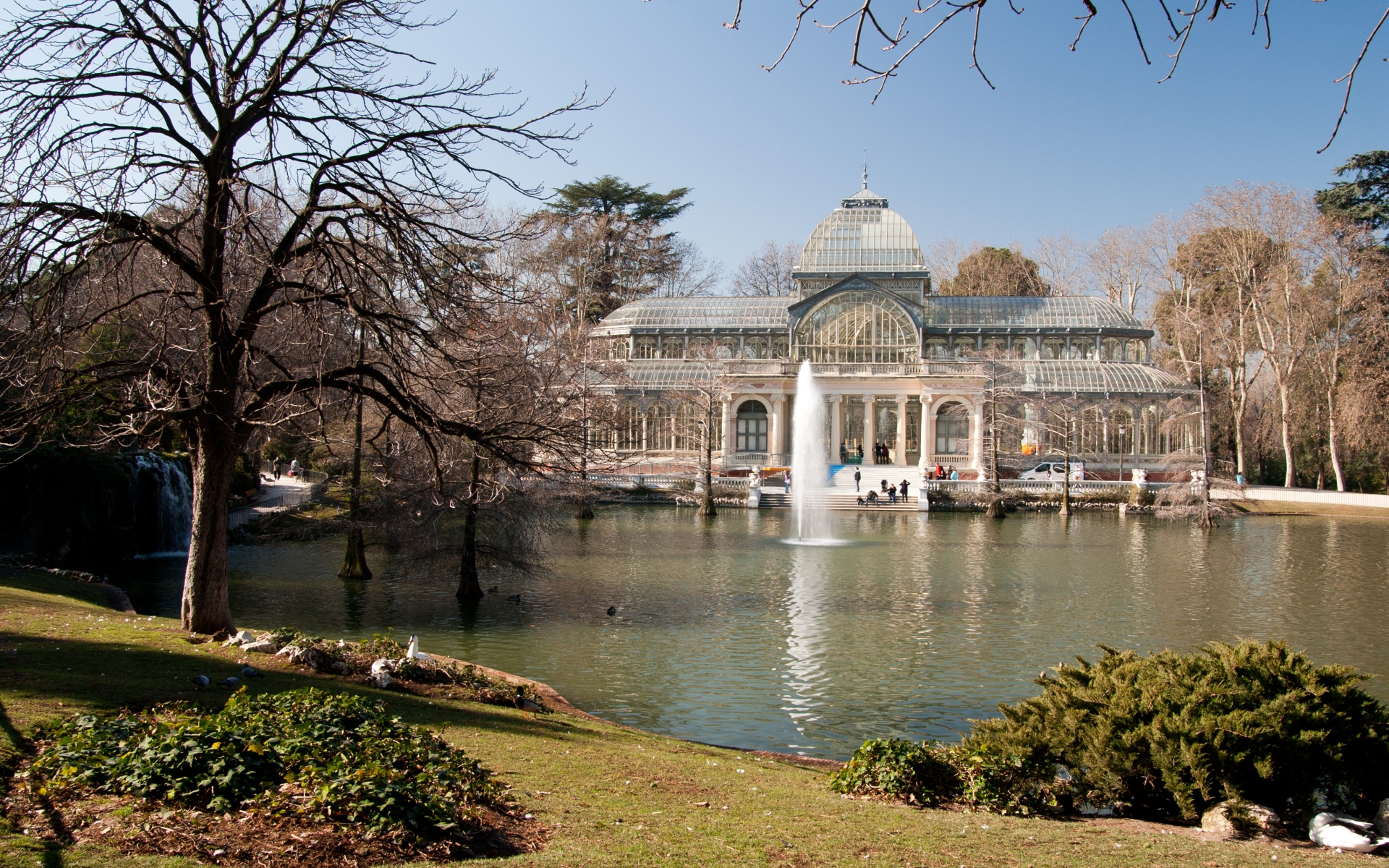 Free download wallpaper Man Made, Palacio De Cristal on your PC desktop