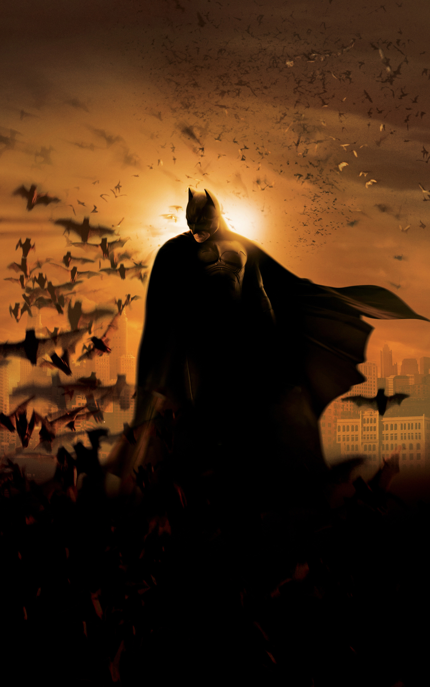 1184812 Bild herunterladen filme, batman begins, bruce wayne, batman, superheld, gotham city, dc comics - Hintergrundbilder und Bildschirmschoner kostenlos