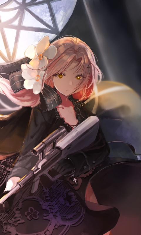 Melhores papéis de parede de Steyr Aug (Girls Frontline) para tela do telefone