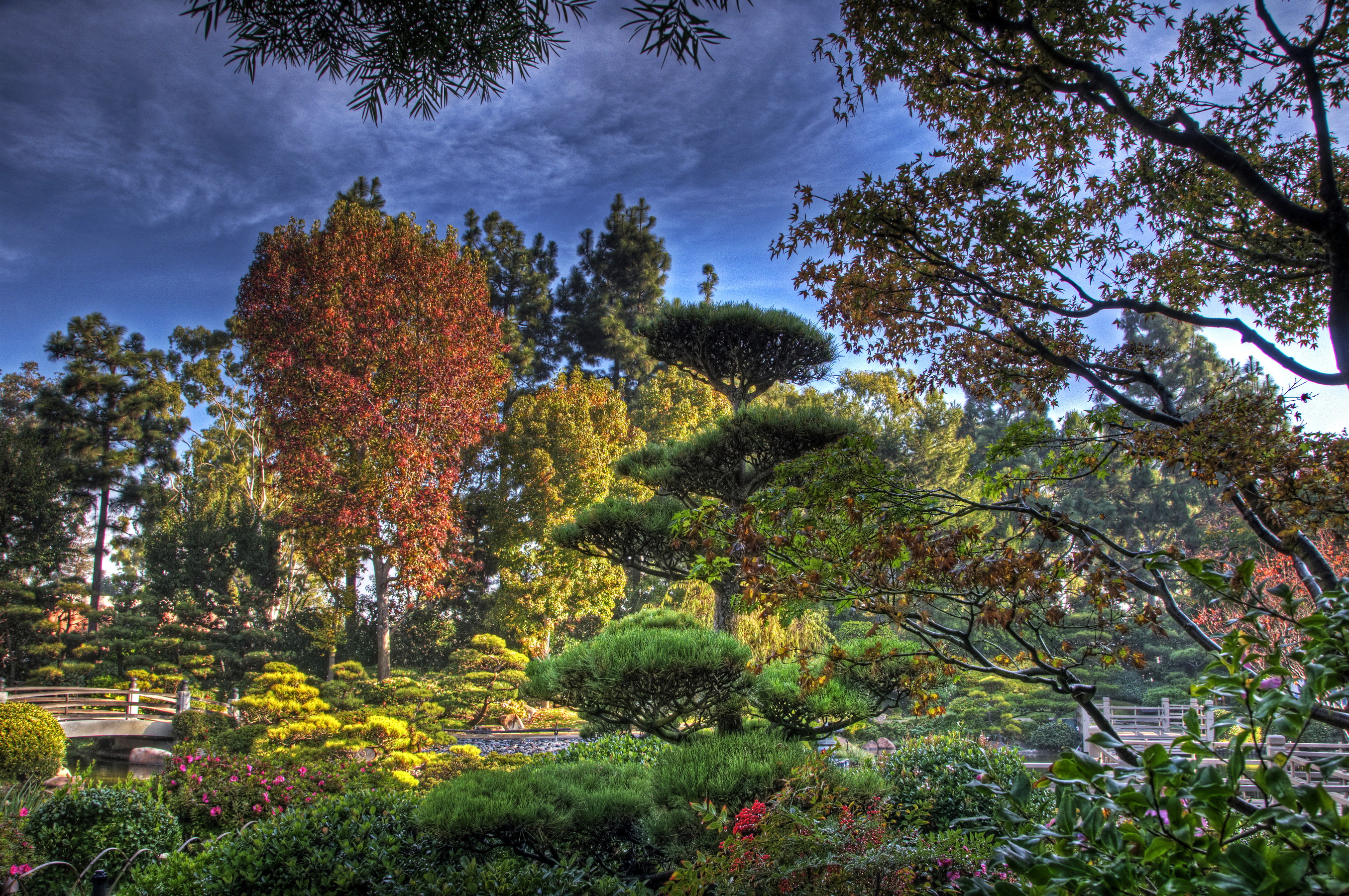 Download mobile wallpaper Garden, Hdr, Man Made for free.