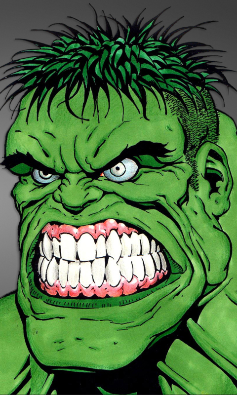 Handy-Wallpaper Hulk, Comics kostenlos herunterladen.