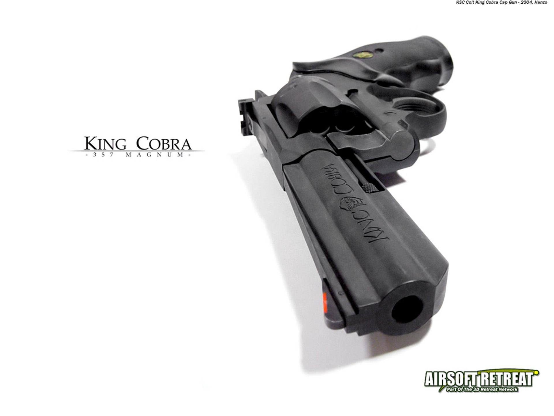 Скачать картинку Страйкбольный Револьвер King Cobra, Оружие в телефон бесплатно.