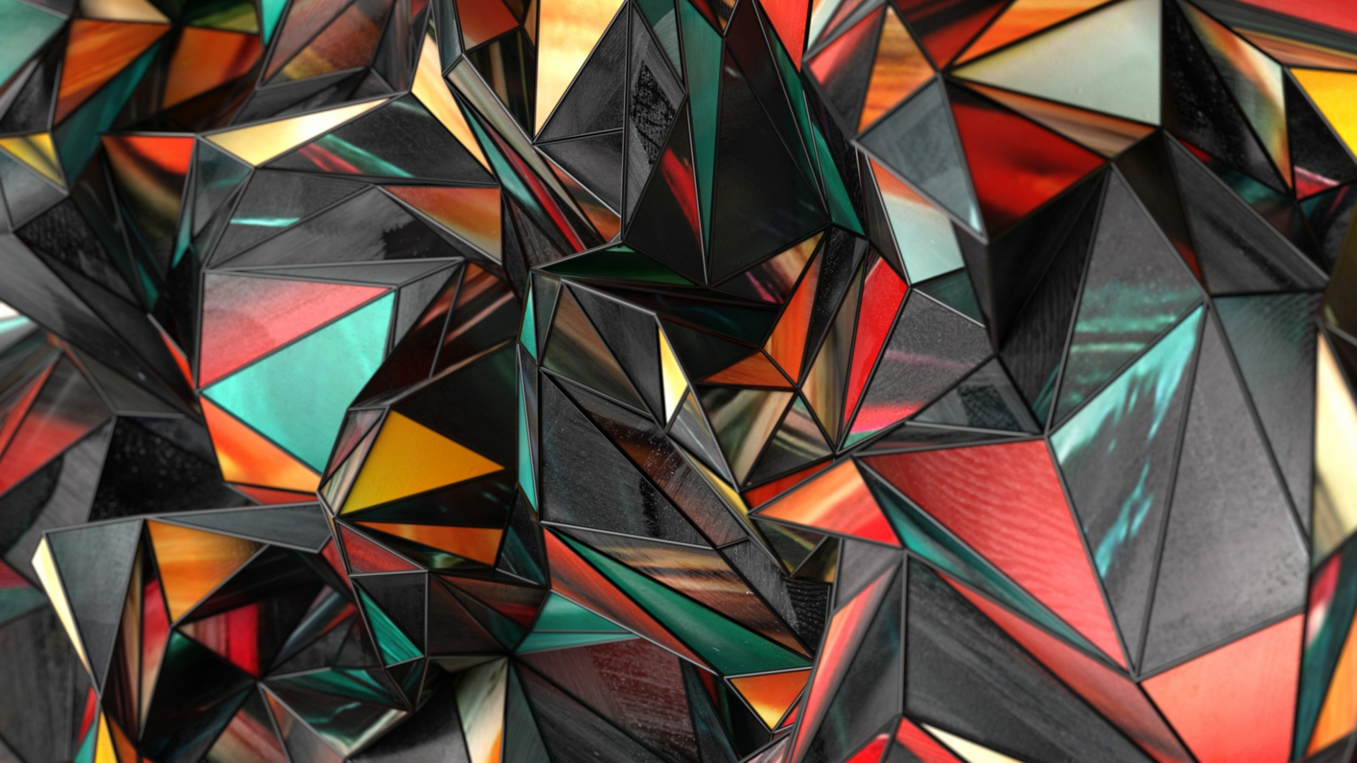 Free download wallpaper Abstract, Colors, Triangle on your PC desktop