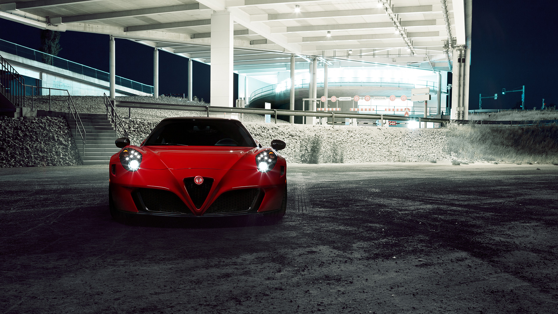 Free download wallpaper Alfa Romeo, Car, Supercar, Alfa Romeo 4C, Vehicles, Pogea Racing 4C Centurion on your PC desktop