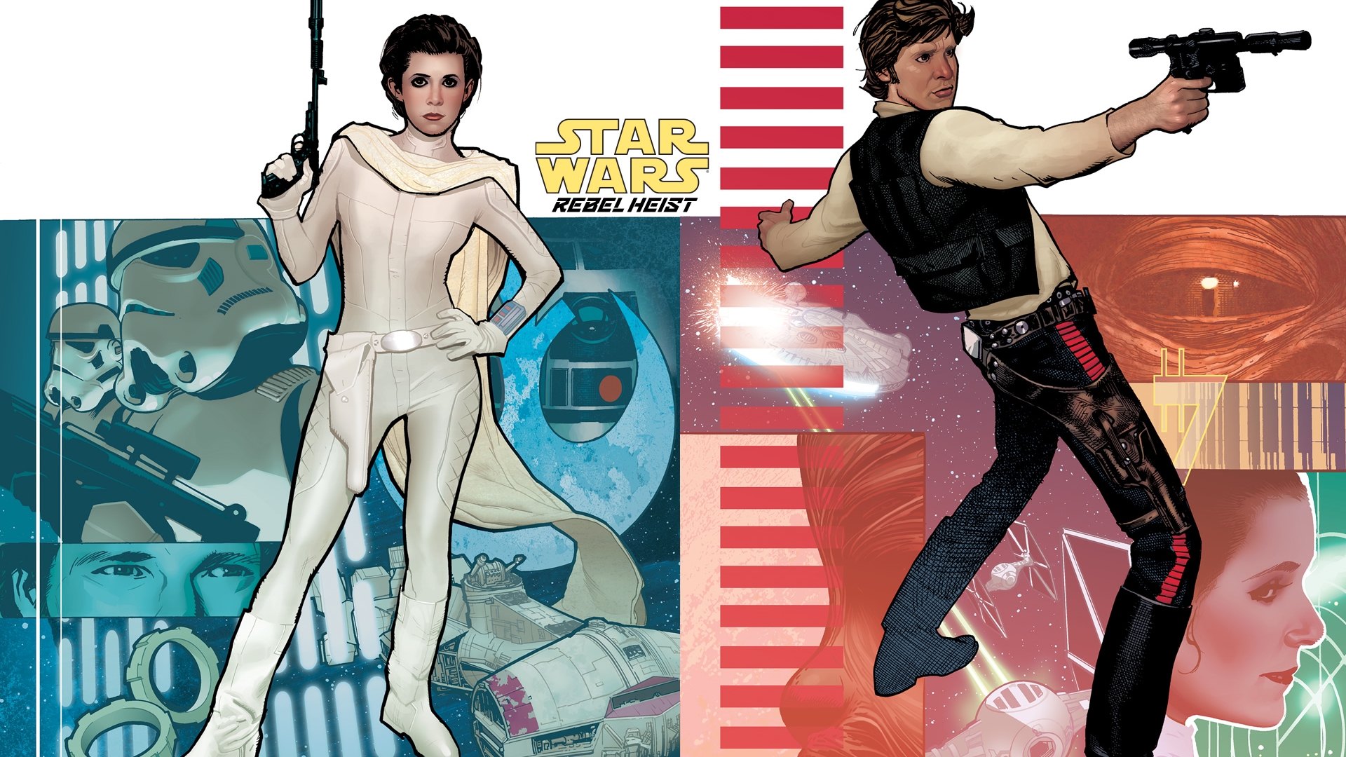 Baixar papel de parede para celular de Han Solo, Guerra Nas Estrelas, História Em Quadrinhos gratuito.