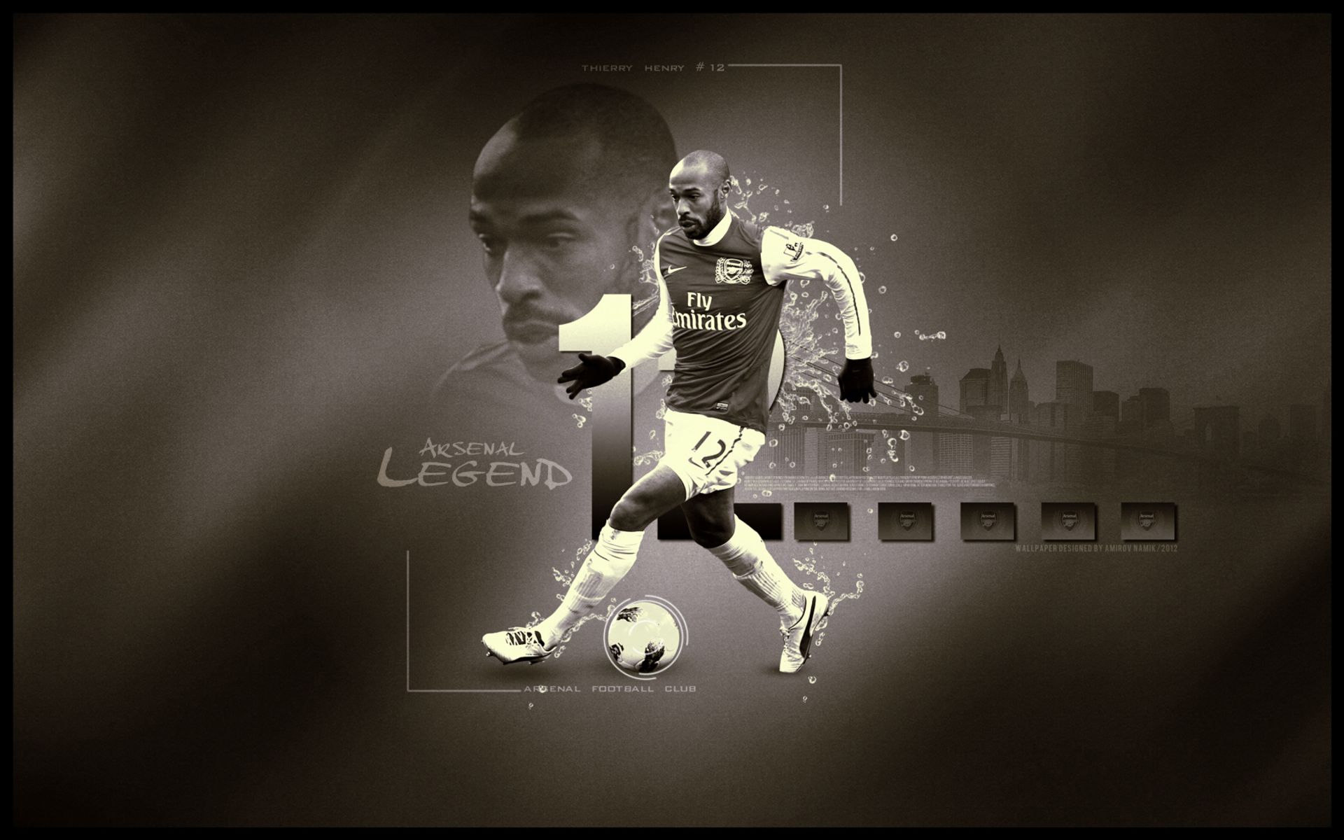Baixe gratuitamente a imagem Esportes, Futebol, Arsenal F C, Thierry Henry na área de trabalho do seu PC
