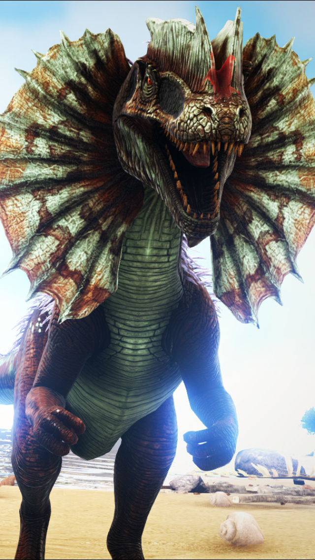 Скачати мобільні шпалери Динозавр, Відеогра, Ark: Survival Evolved безкоштовно.