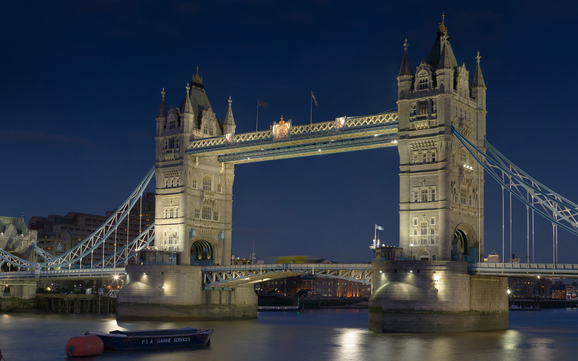 Скачать картинку Тауэрский Мост, Лондон, Мосты, Сделано Человеком в телефон бесплатно.
