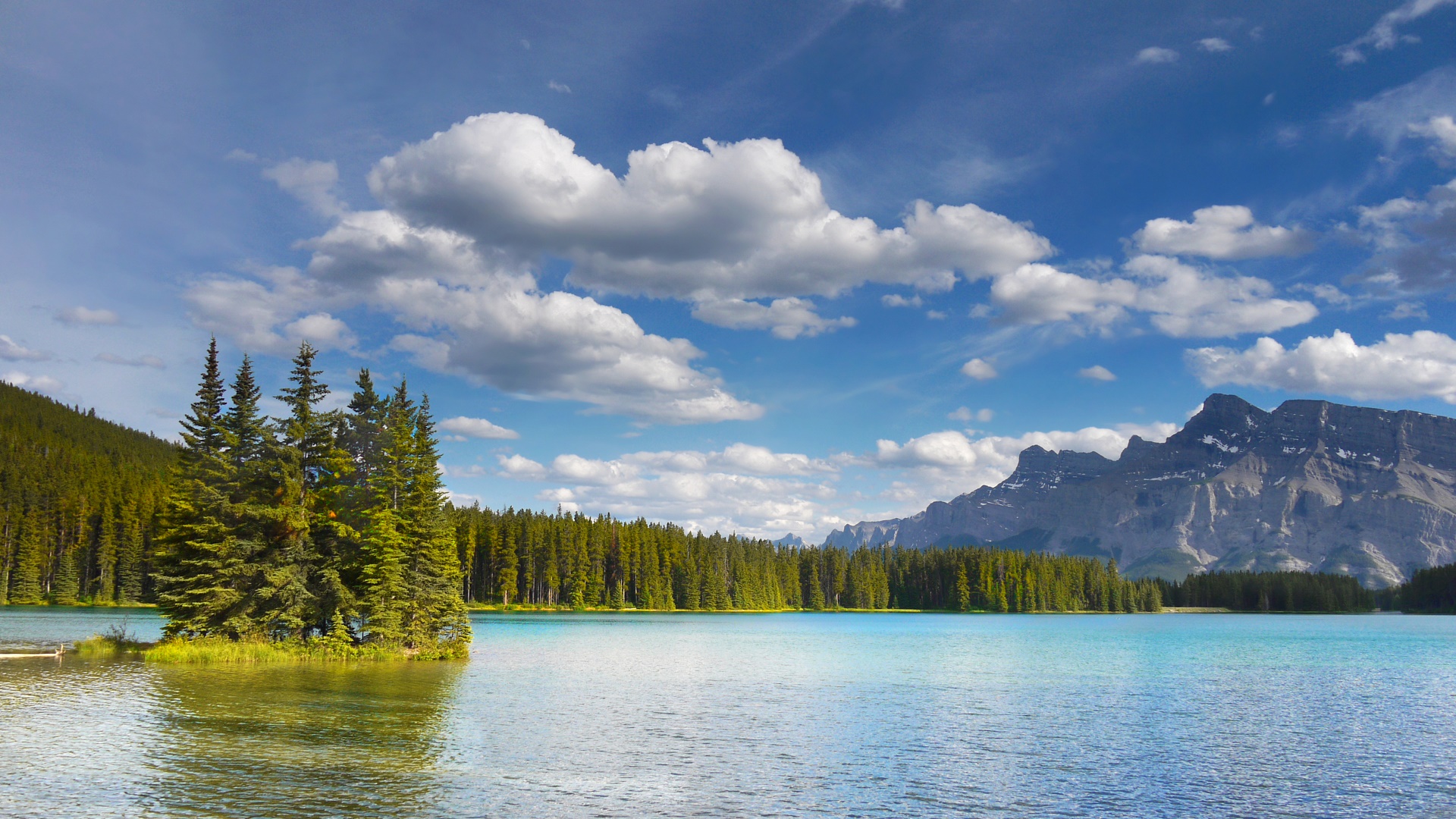 Téléchargez des papiers peints mobile Montagne, Lac, Forêt, Arbre, Des Lacs, Terre/nature gratuitement.