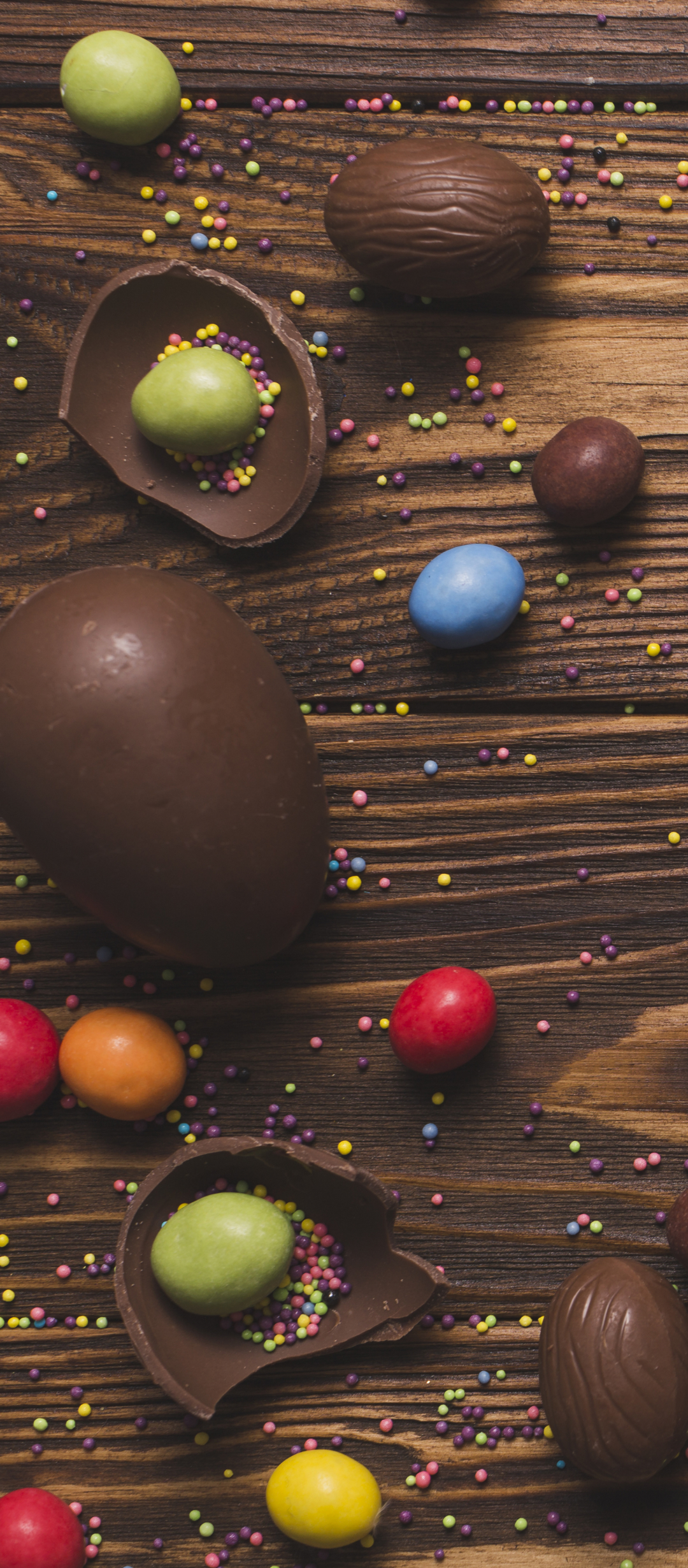 Descarga gratuita de fondo de pantalla para móvil de Chocolate, Alimento, Huevo De Pascua.