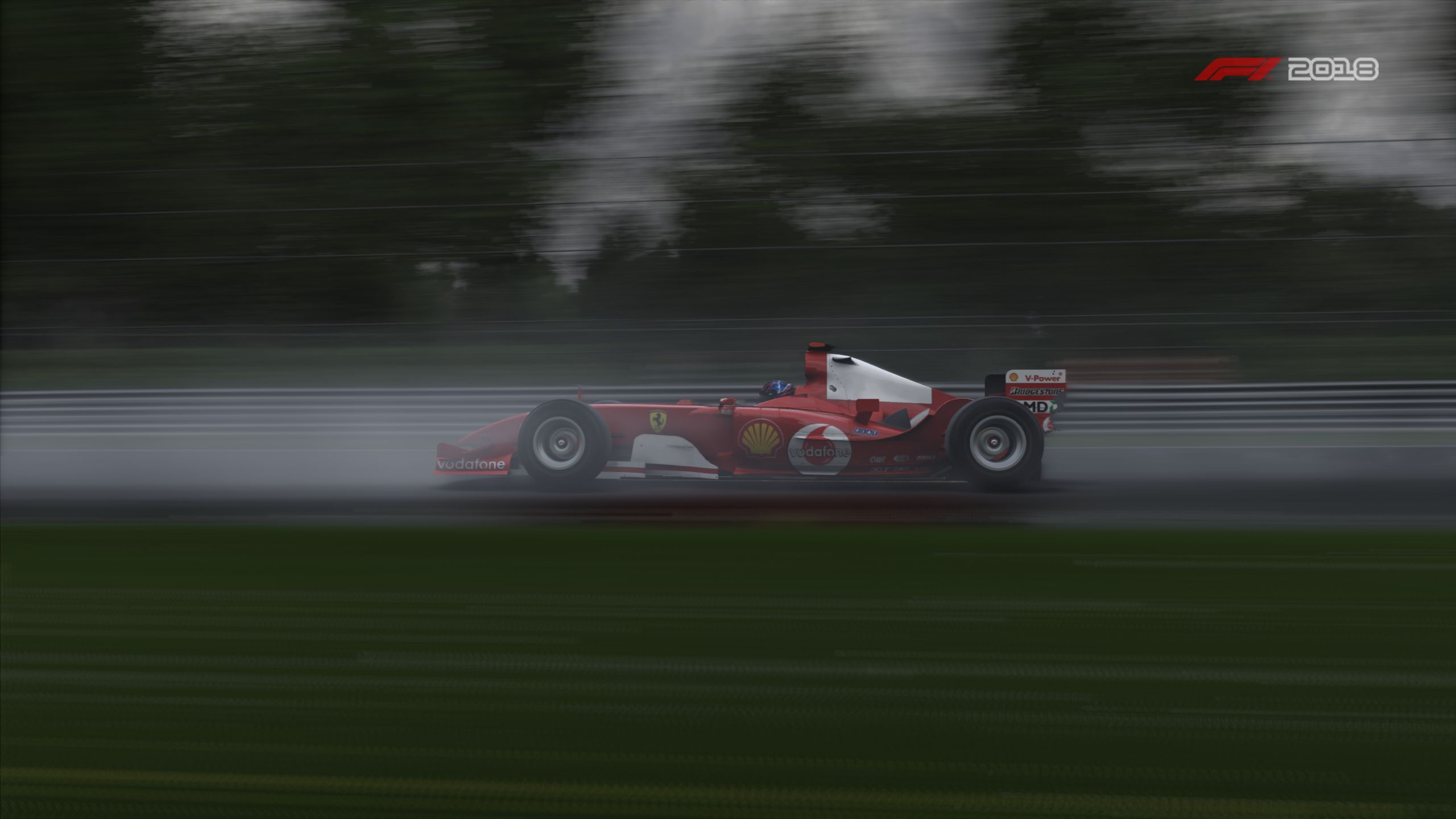 Baixe gratuitamente a imagem Ferrari, Fórmula 1, Videogame, Veículos, F1 2018, Ferrari F2004 na área de trabalho do seu PC