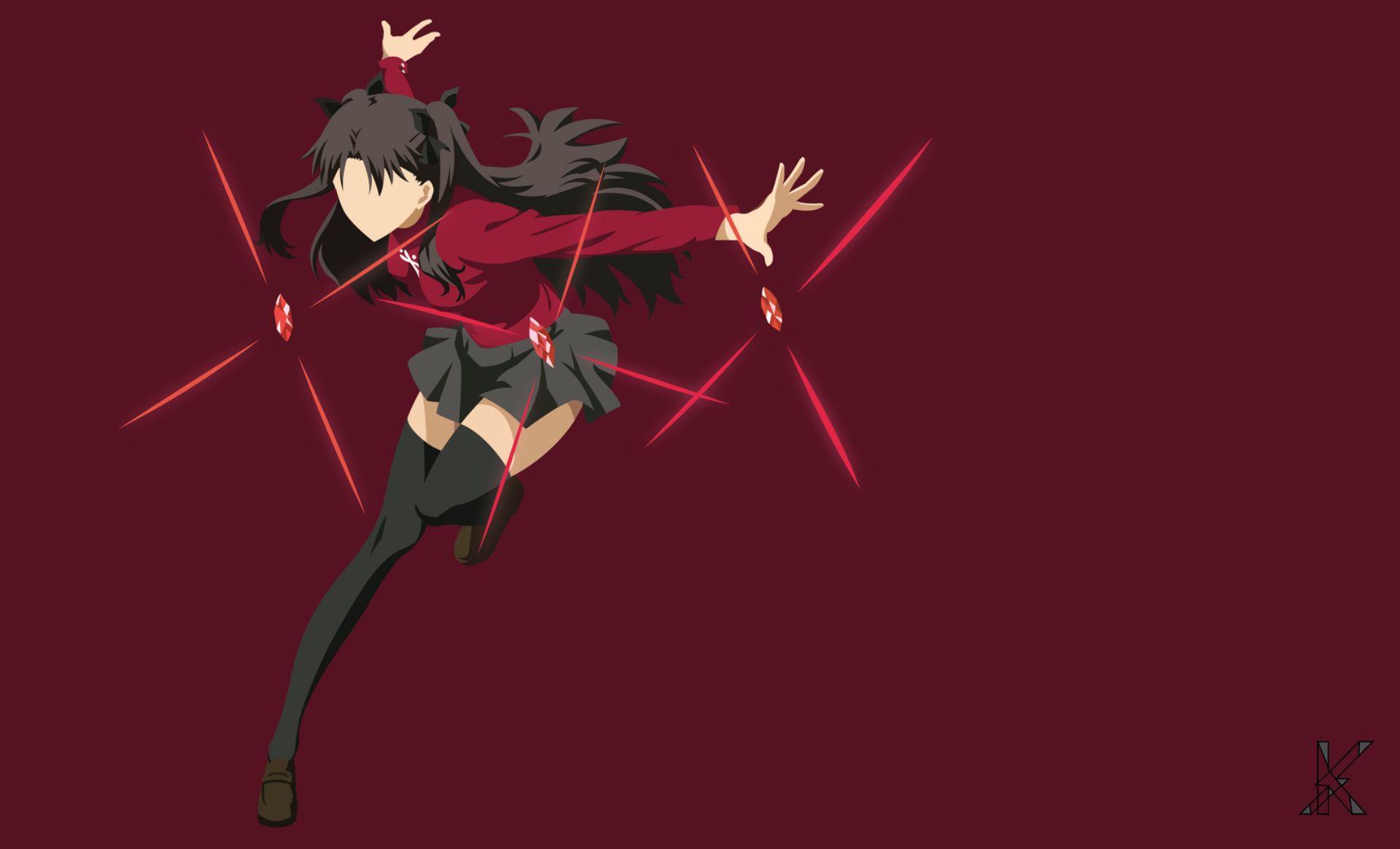 Free download wallpaper Anime, Fate/stay Night: Unlimited Blade Works, Rin Tohsaka, Fate Series on your PC desktop