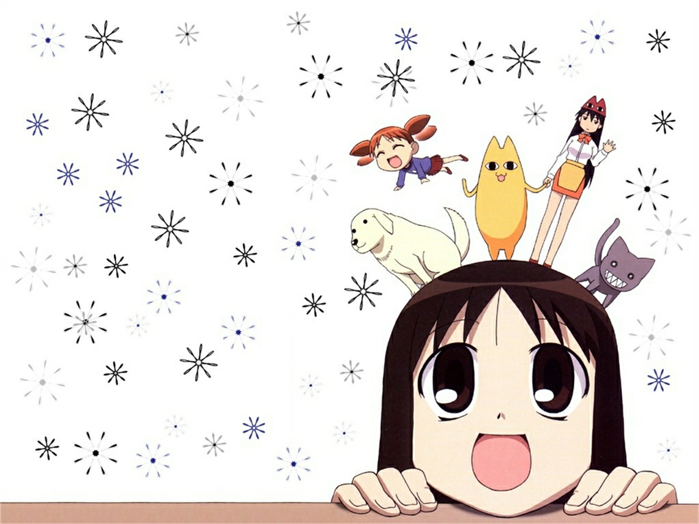 Descarga gratuita de fondo de pantalla para móvil de Animado, Azumanga Daiô.