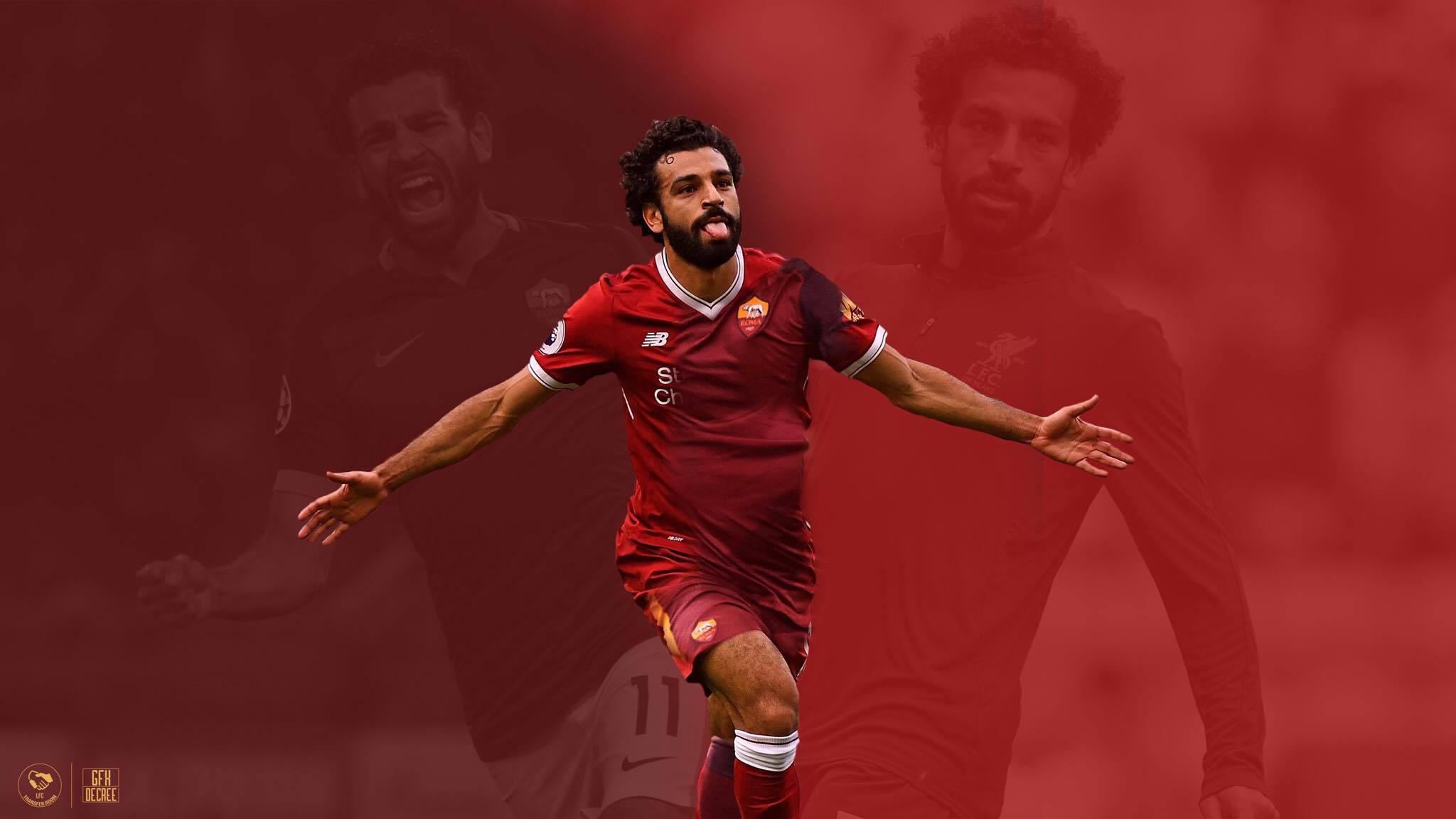 Handy-Wallpaper Sport, Mohammed Salah kostenlos herunterladen.