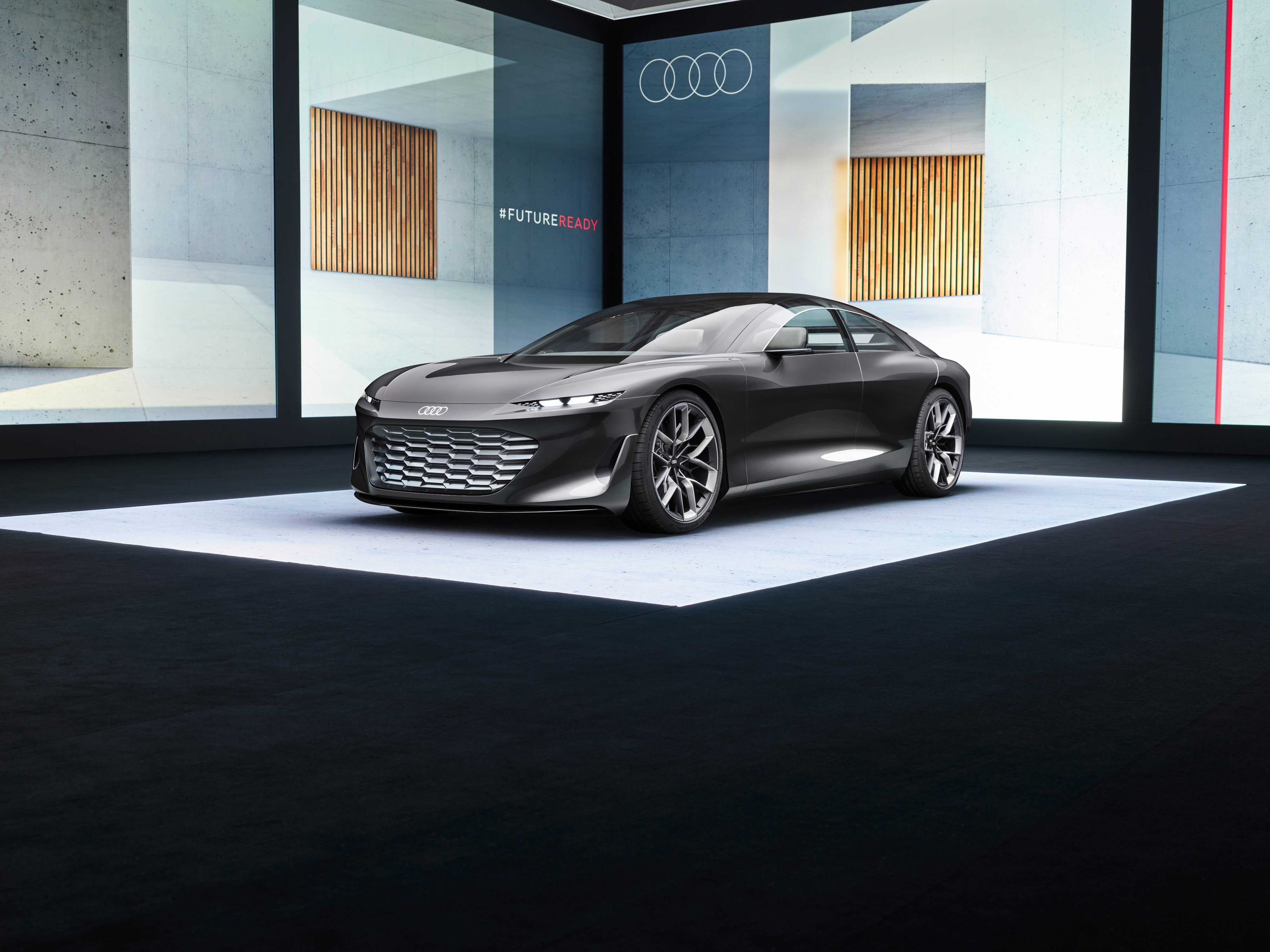 Descarga gratuita de fondo de pantalla para móvil de Audi, Coche Eléctrico, Vehículos, Concepto Audi Grandsphere.
