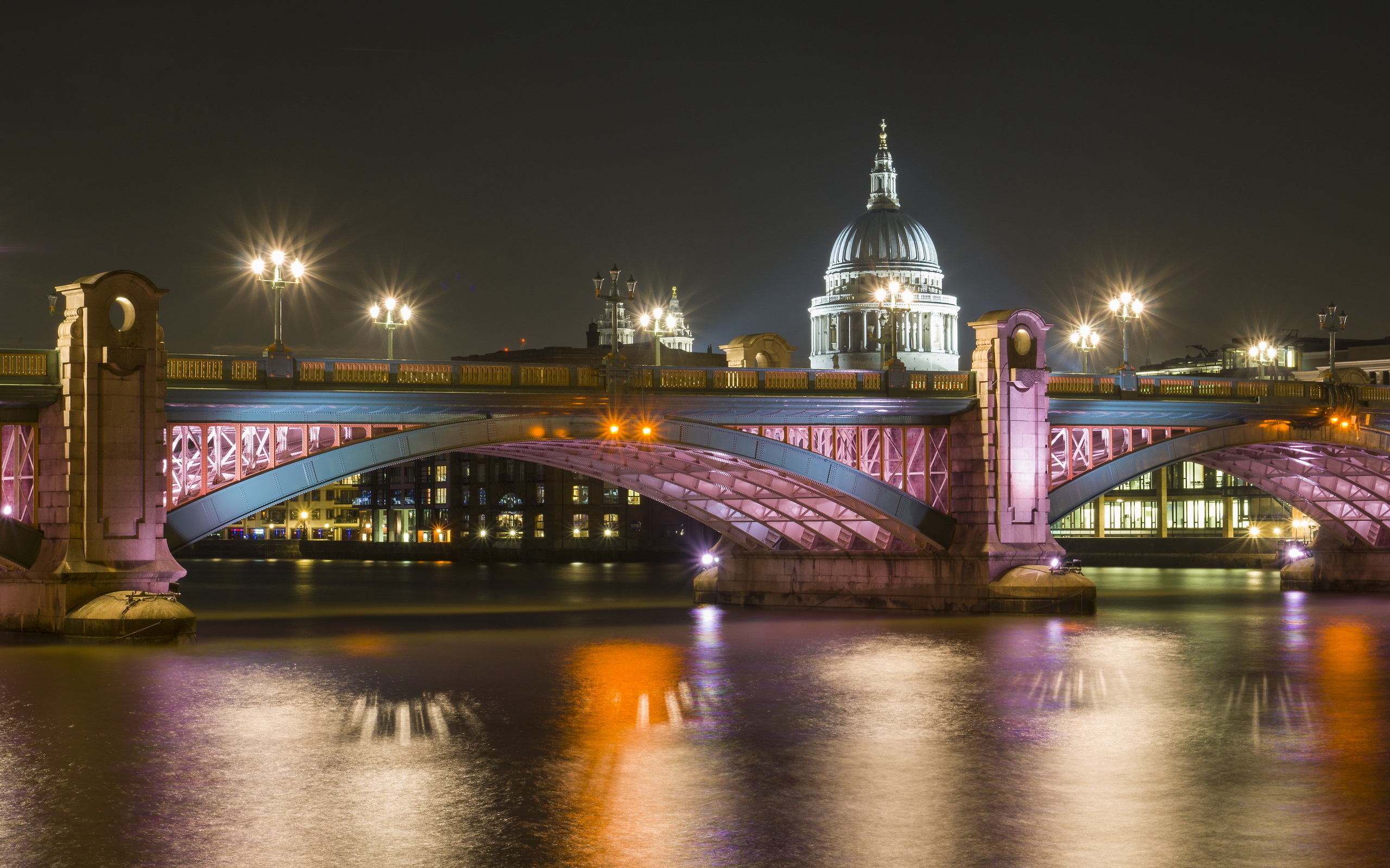 Laden Sie Southwark Brücke HD-Desktop-Hintergründe herunter
