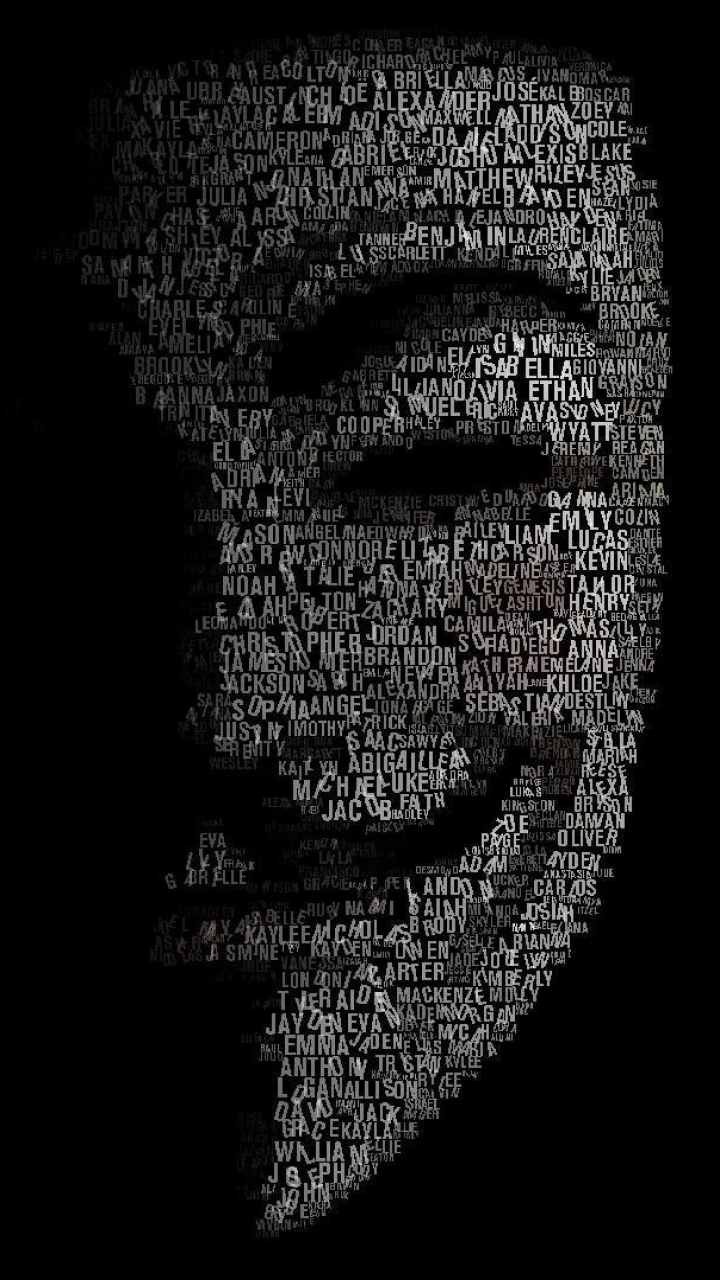 Download mobile wallpaper Dark, Anonymous for free.
