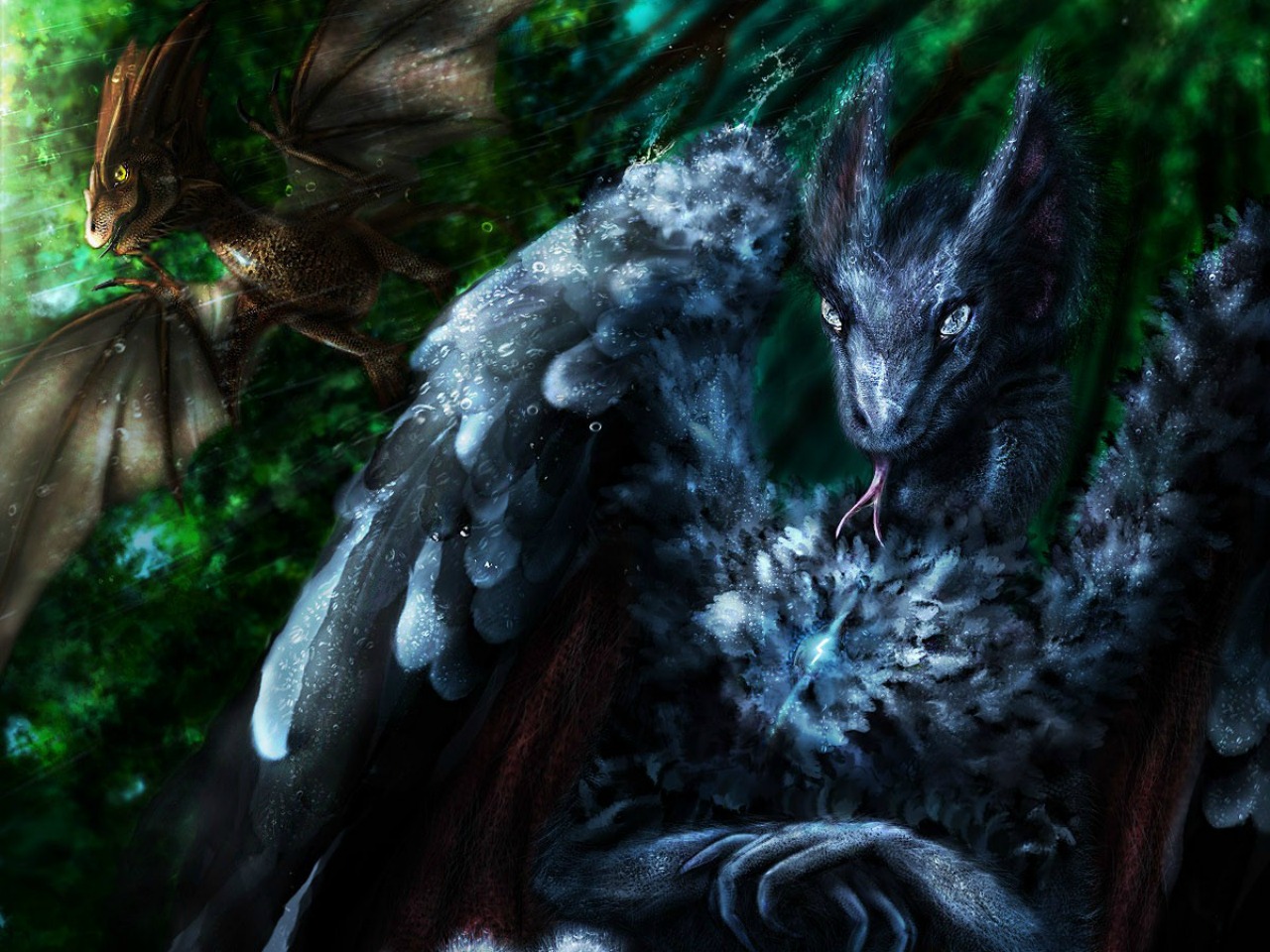 Download mobile wallpaper Fantasy, Dragon for free.