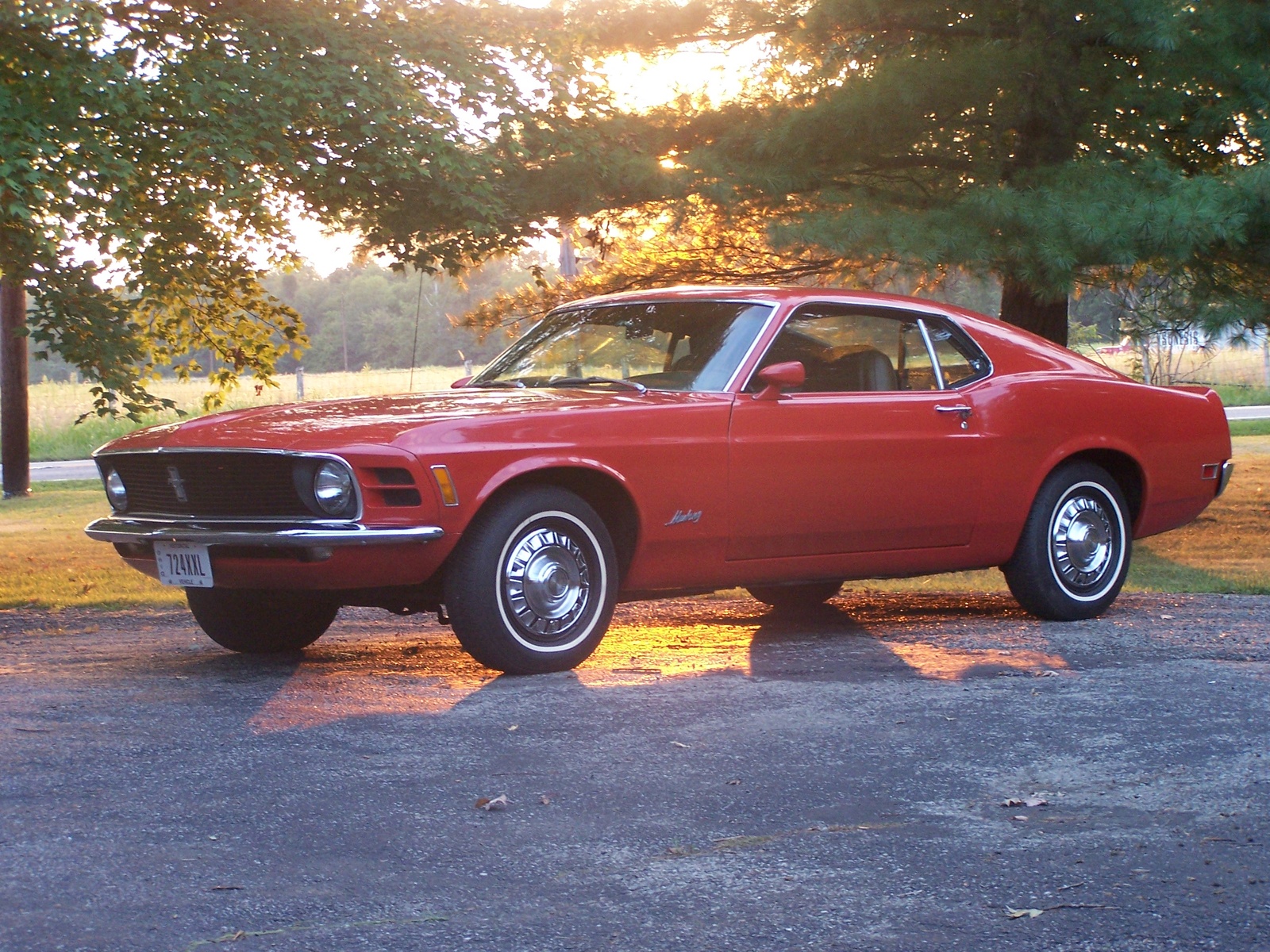 Завантажити шпалери Ford Mustang 1970 Року на телефон безкоштовно