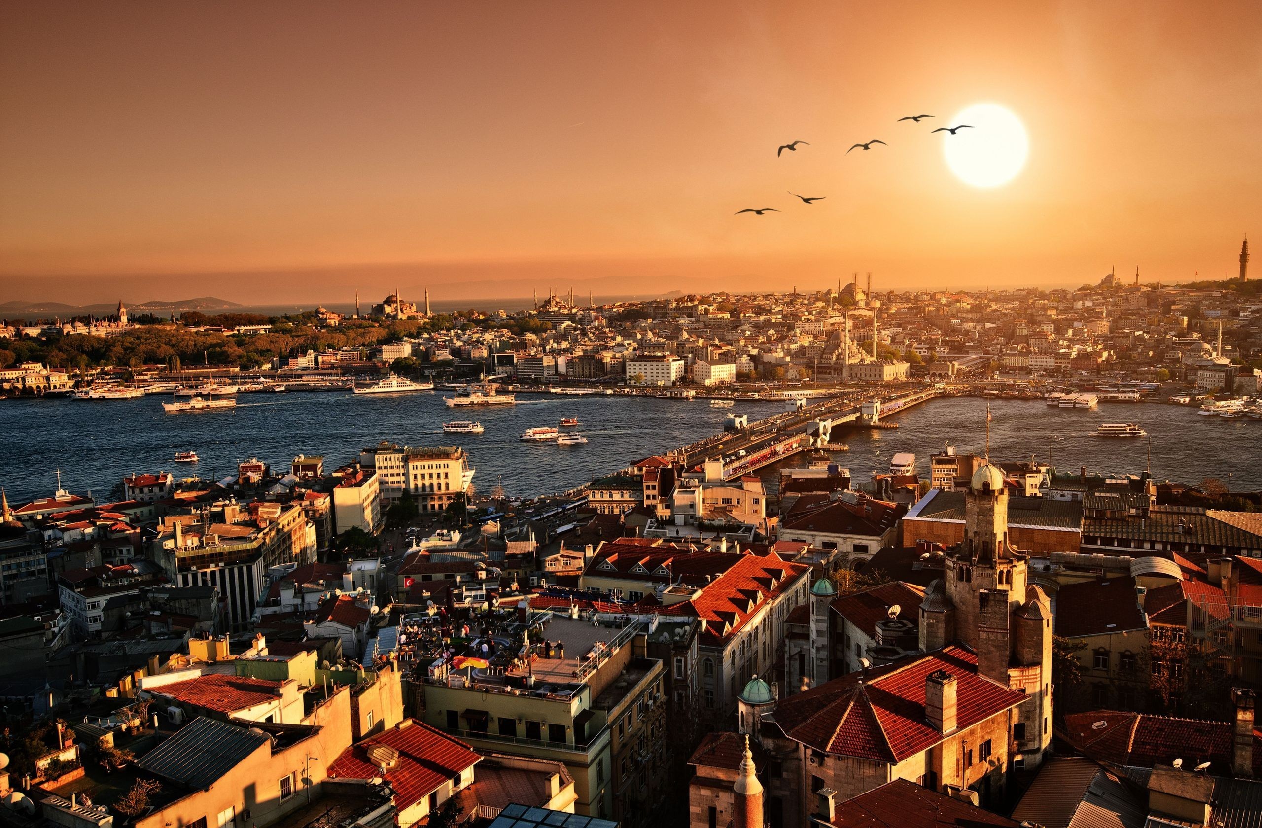 Download mobile wallpaper Turkey, Istanbul, Man Made for free.