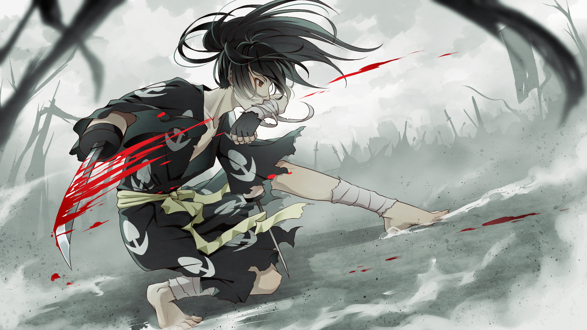 Free download wallpaper Anime, Hyakkimaru (Dororo), Dororo on your PC desktop