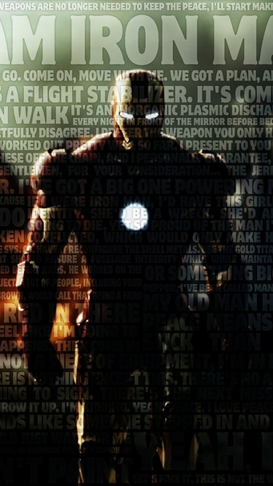 Download mobile wallpaper Iron Man, Movie for free.