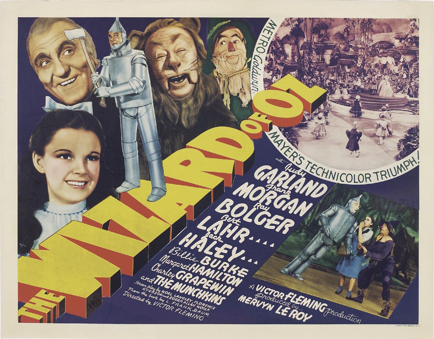 Скачать обои бесплатно Кино, Волшебник Страны Оз (1939) картинка на рабочий стол ПК