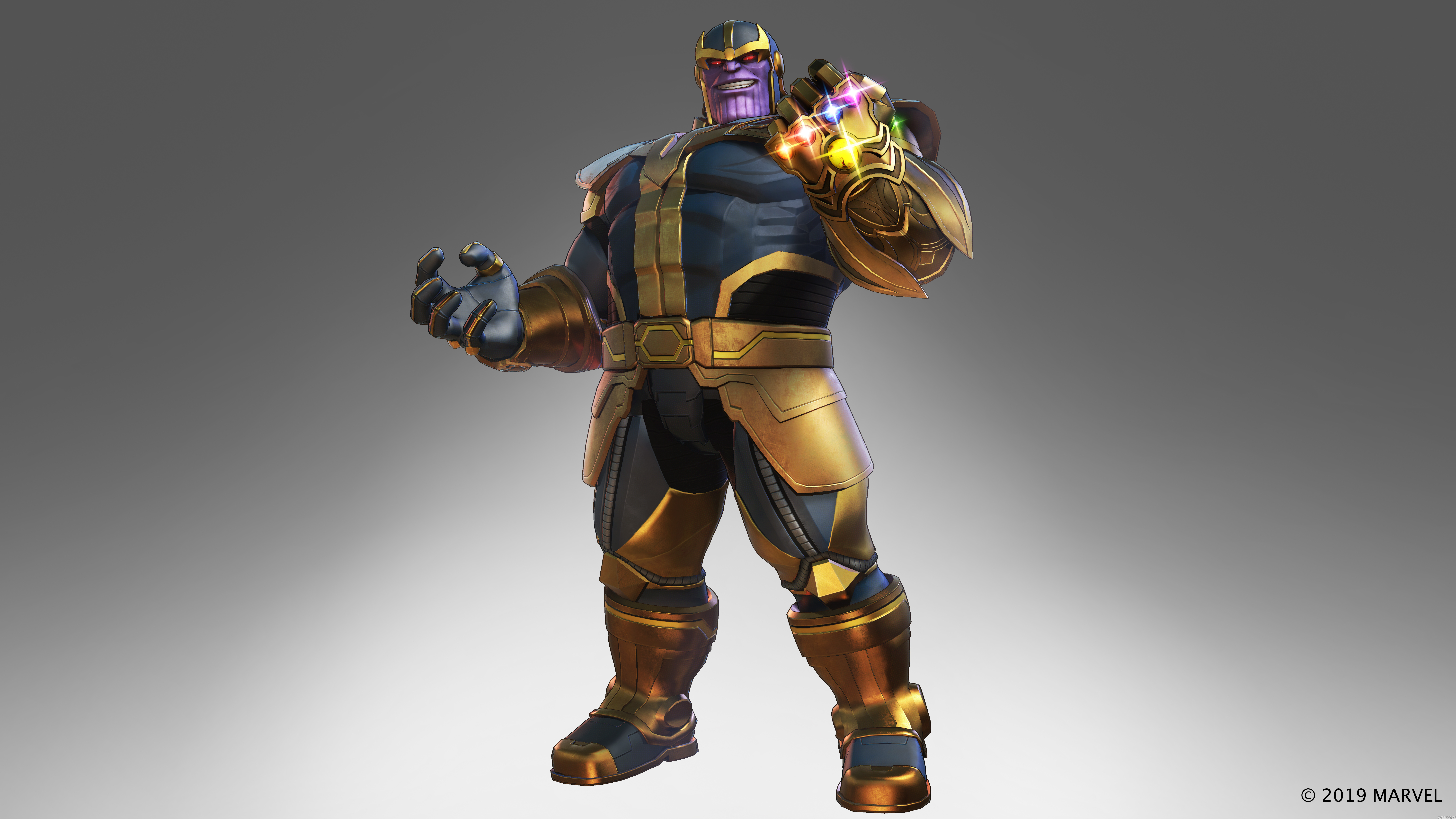 thanos, video game, marvel ultimate alliance 3: the black order