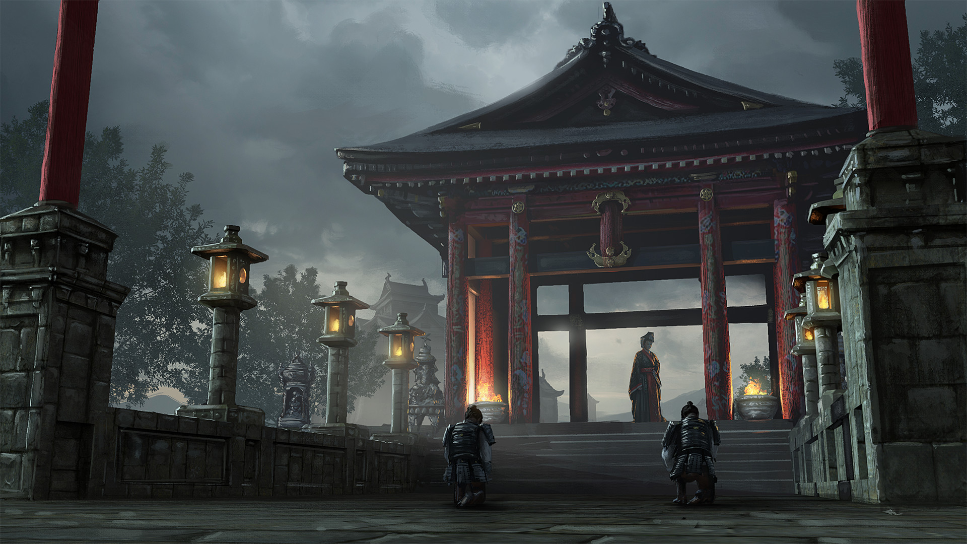 Download mobile wallpaper Fantasy, Warrior, Samurai, Oriental for free.