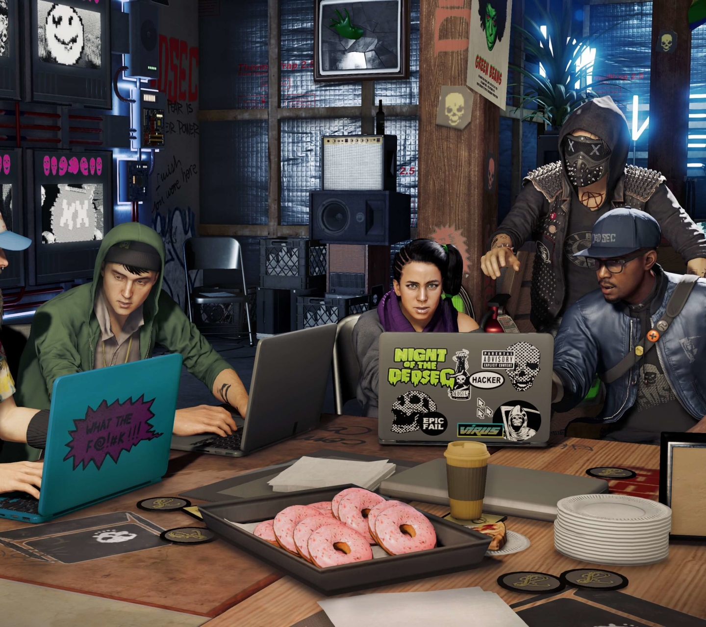 Download mobile wallpaper Watch Dogs, Video Game, Watch Dogs 2 for free.