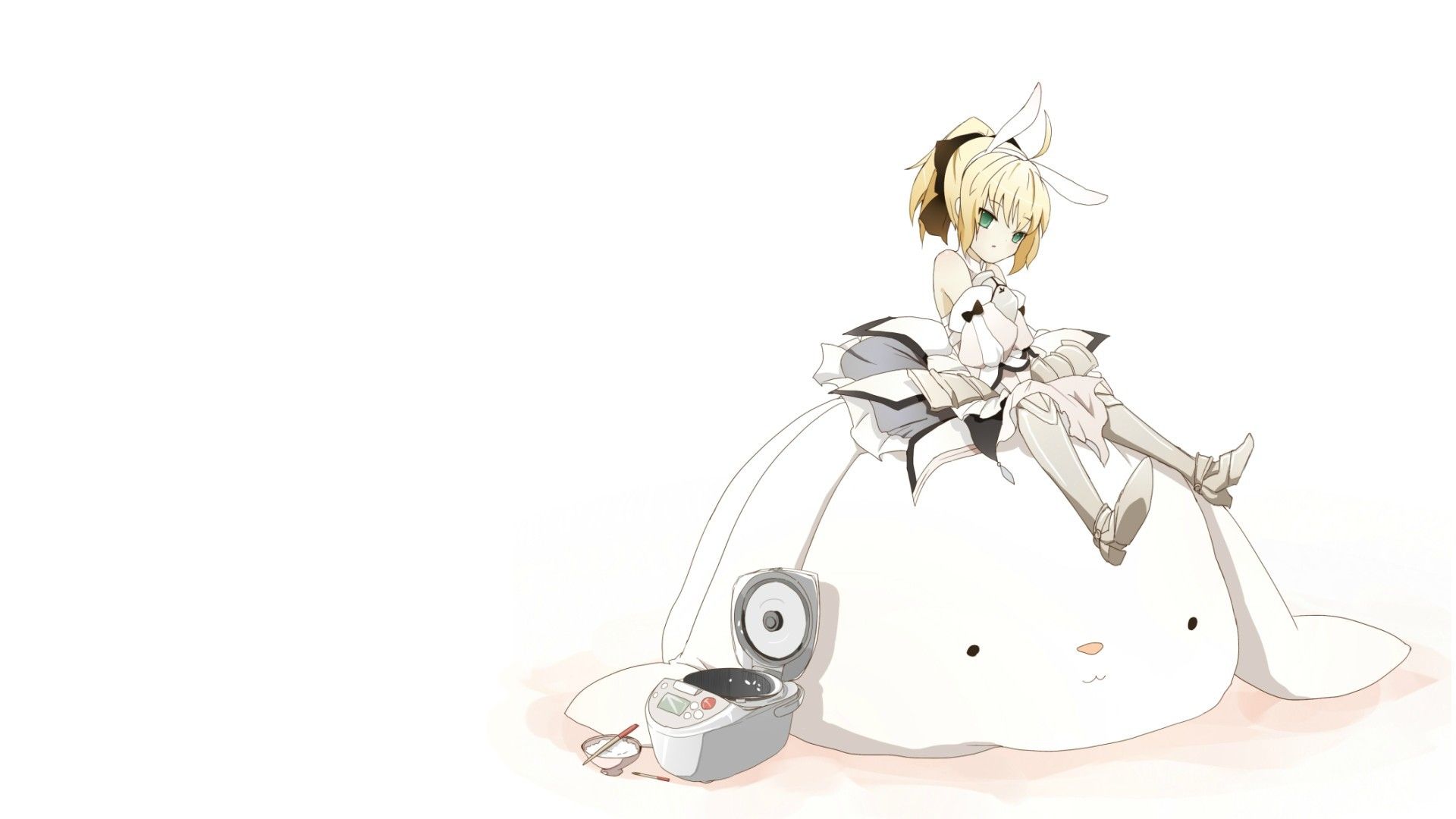 anime, fate/unlimited codes, saber (fate series), saber lily, fate series