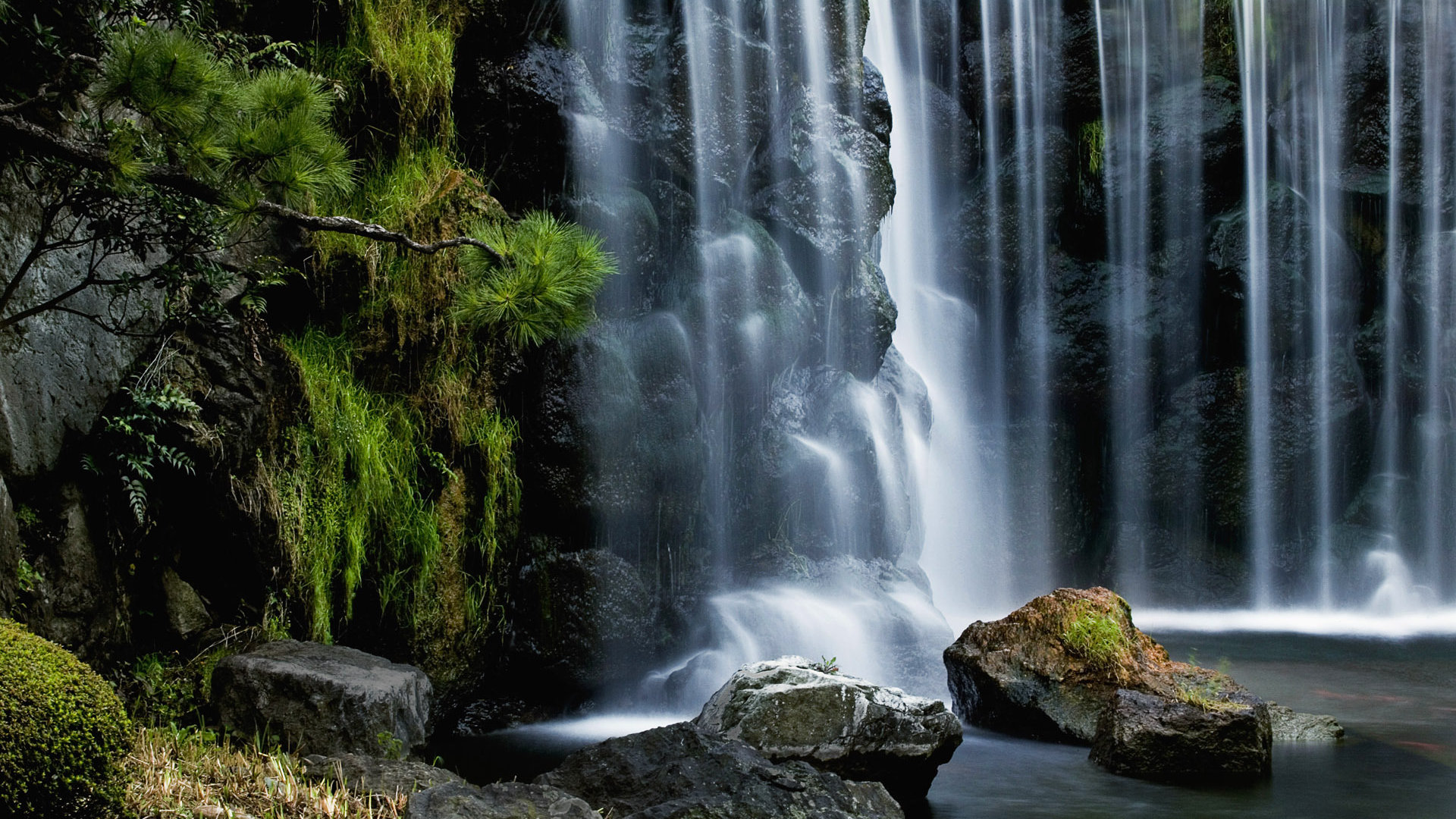 Download mobile wallpaper Waterfall, Earth for free.