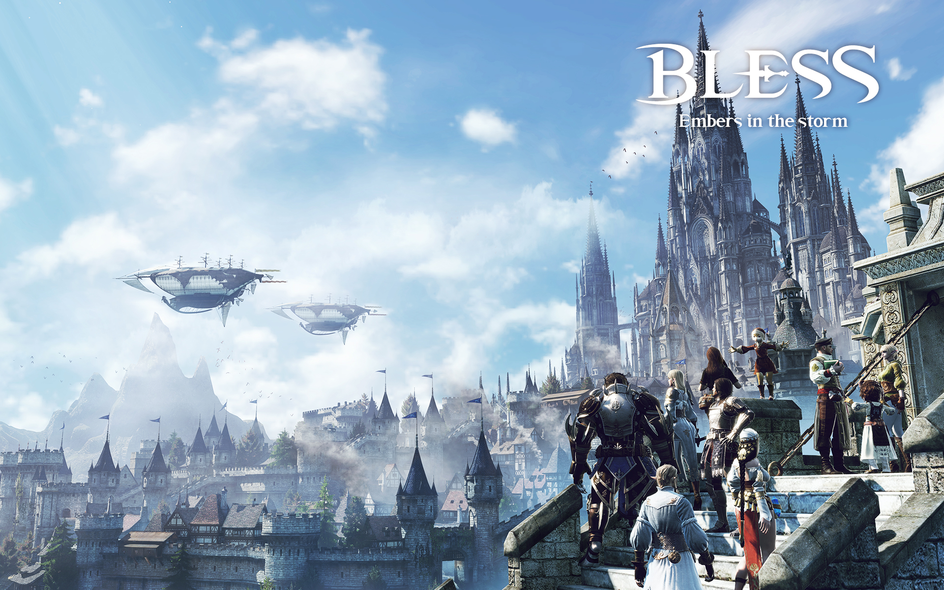 video game, bless online