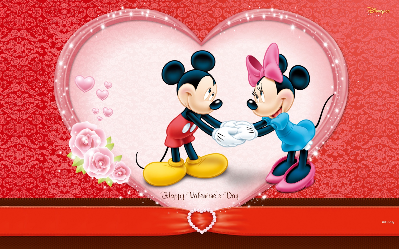 565644壁紙のダウンロードホリデー, バレンタイン・デー, アニメーション, ディズニー, 心臓, 愛する, ミッキーマウス, ミニーマウス-スクリーンセーバーと写真を無料で