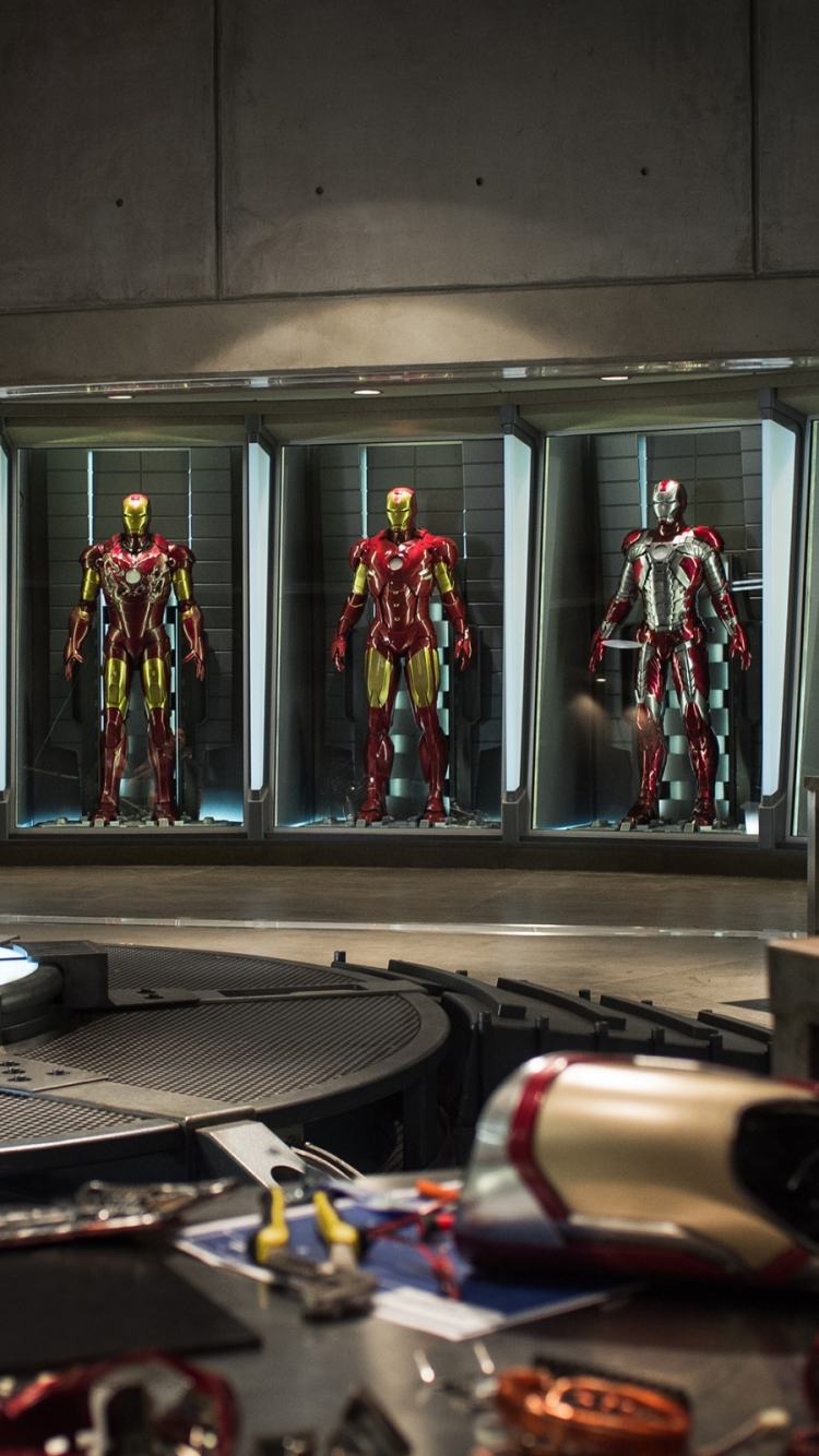 Download mobile wallpaper Iron Man, Movie, Iron Man 3 for free.