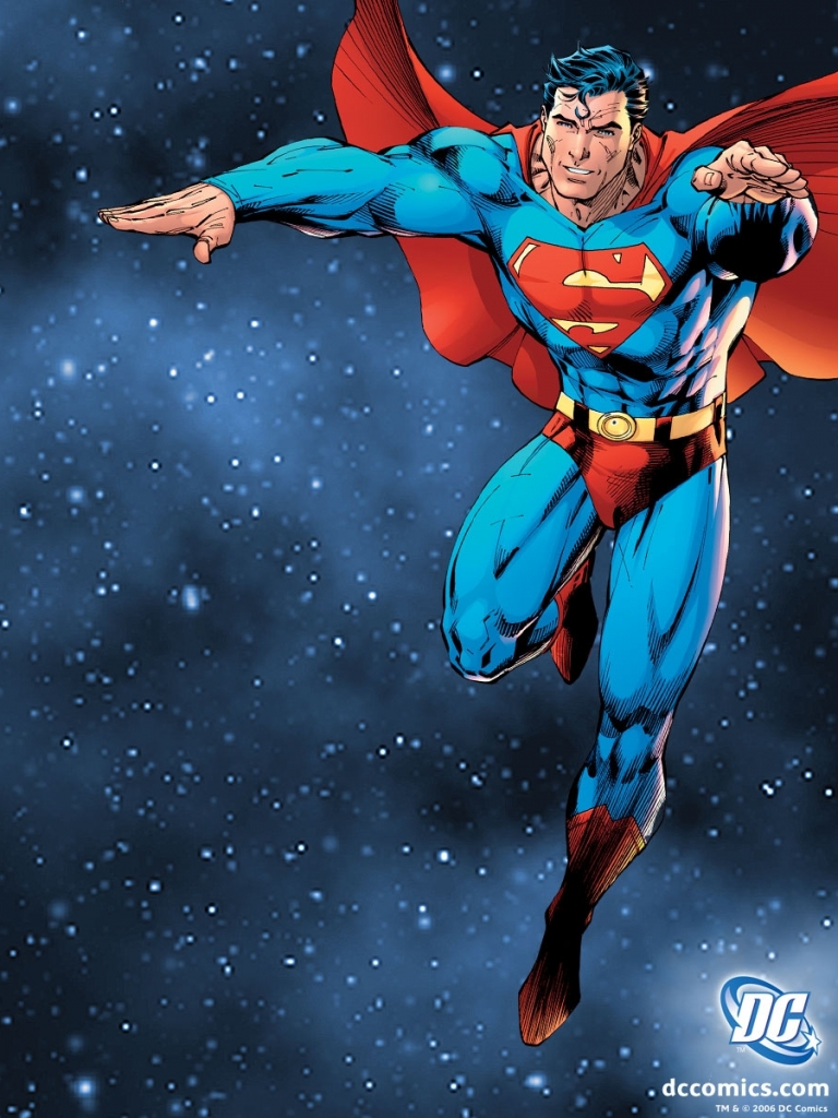 Download mobile wallpaper Superman, Space, Comics, Dc Comics for free.