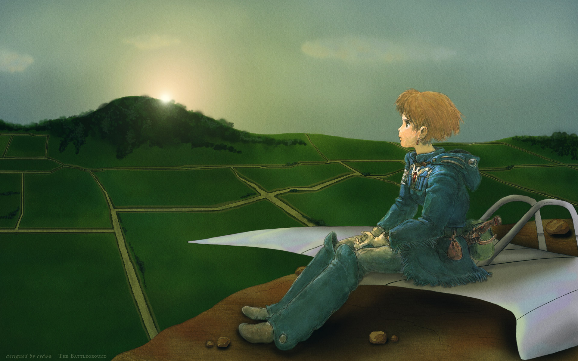 anime, nausicaä of the valley of the wind