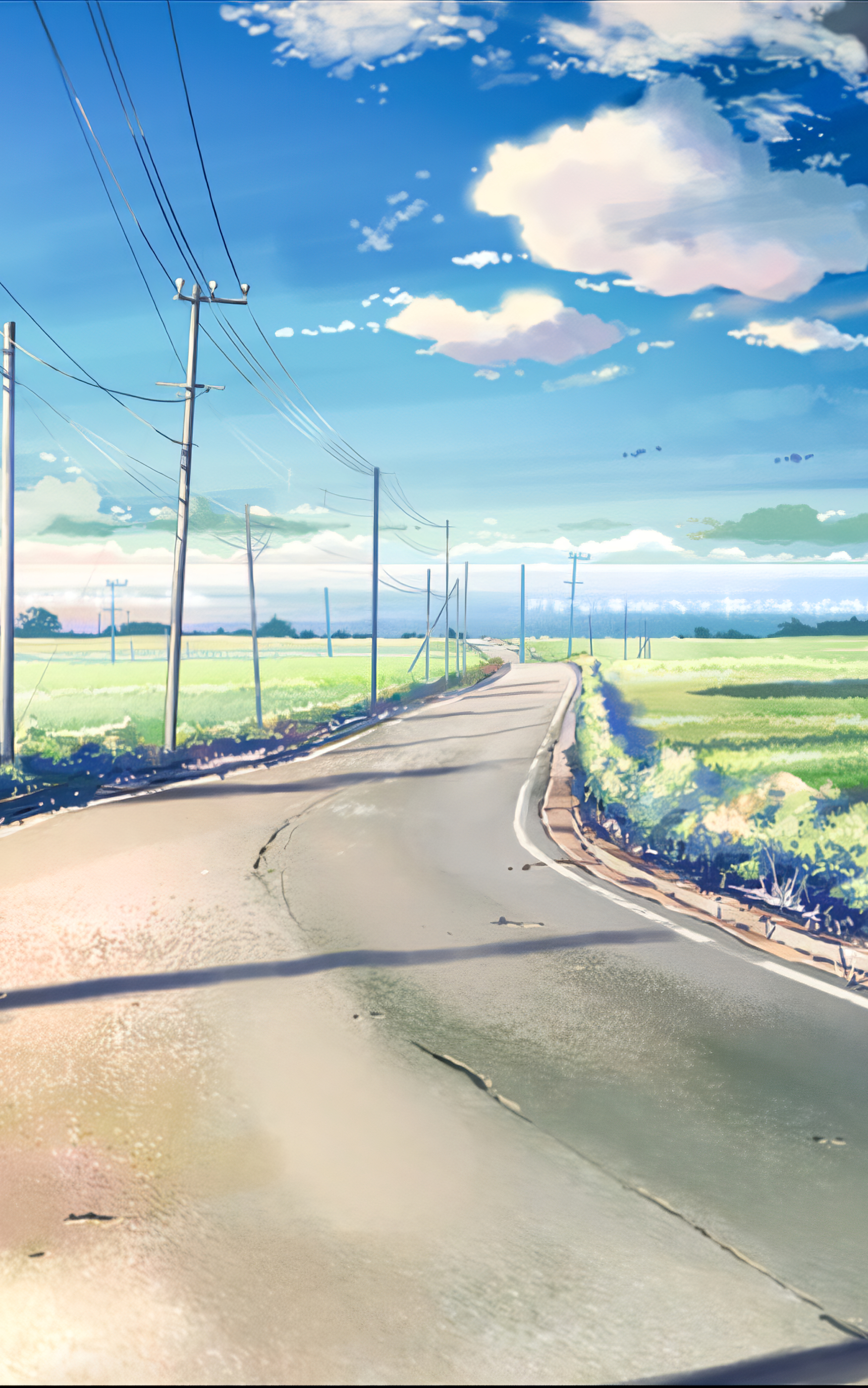 Download mobile wallpaper Anime, Landscape, 5 Centimeters Per Second for free.