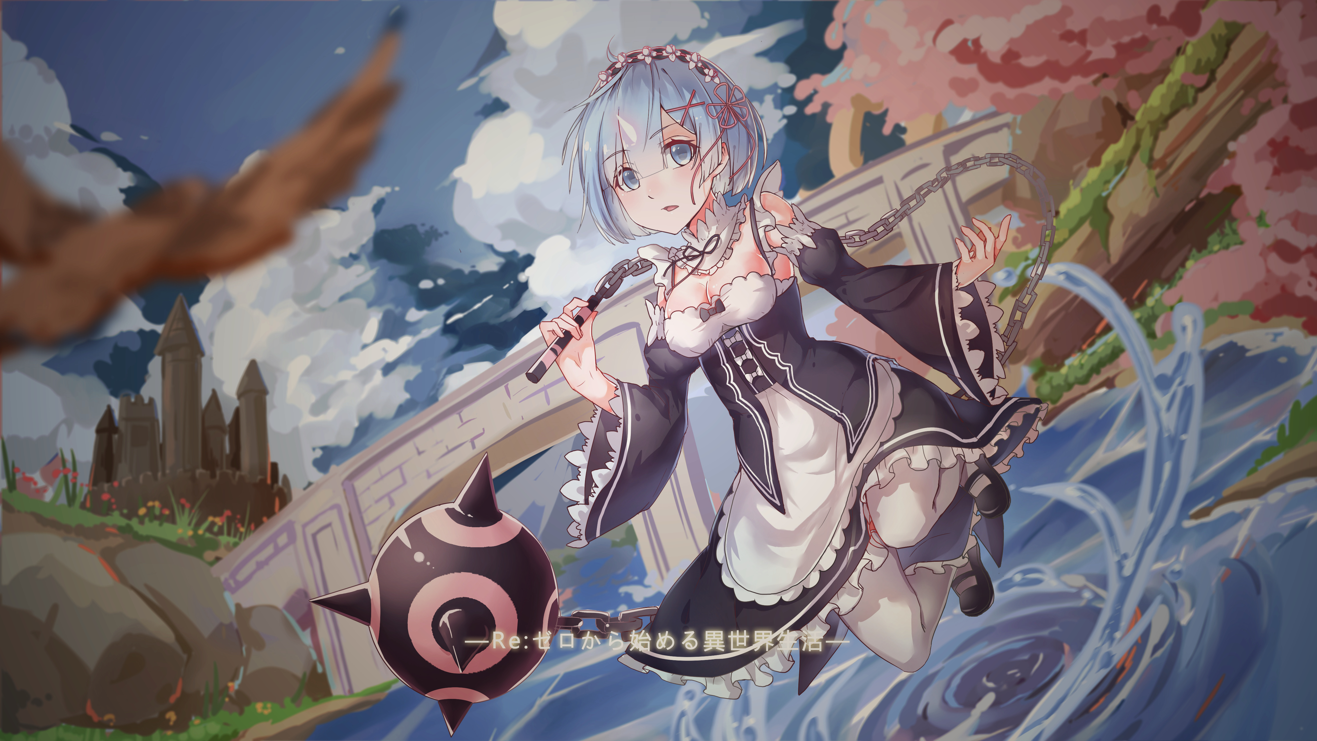 Handy-Wallpaper Animes, Re:zero Das Leben In Einer Anderen Welt Beginnen, Rem (Re: Null) kostenlos herunterladen.