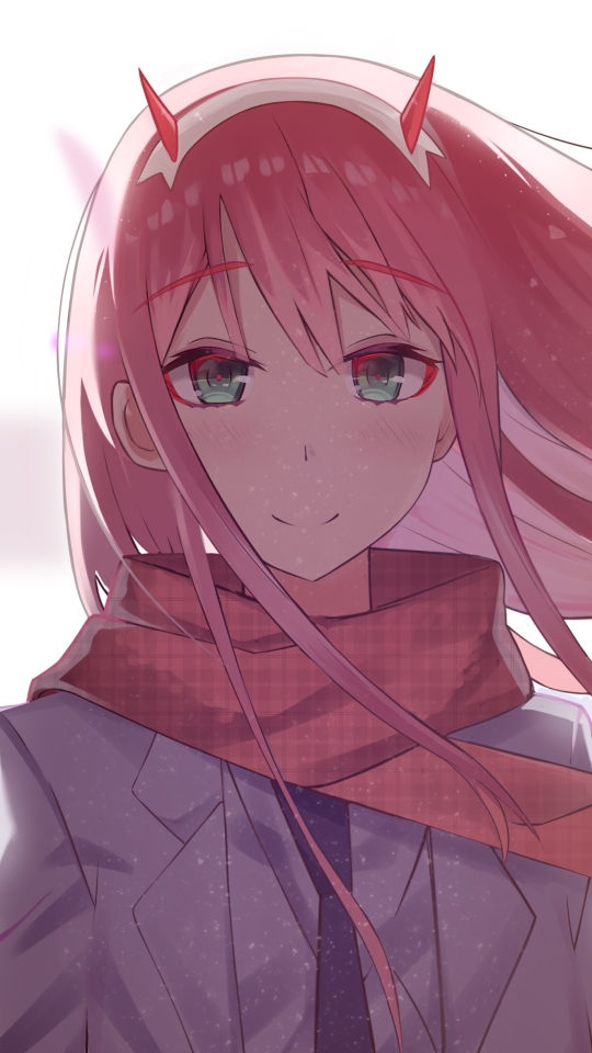 Handy-Wallpaper Animes, Darling In The Franxx, Zero Two (Liebling Im Franxx) kostenlos herunterladen.