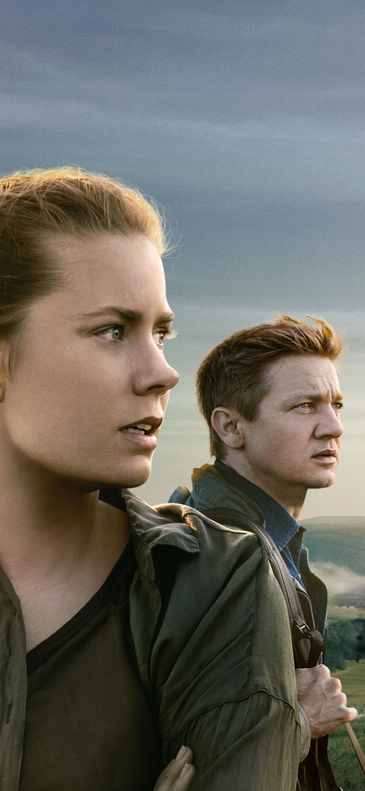 Download mobile wallpaper Movie, Amy Adams, Jeremy Renner, Arrival for free.