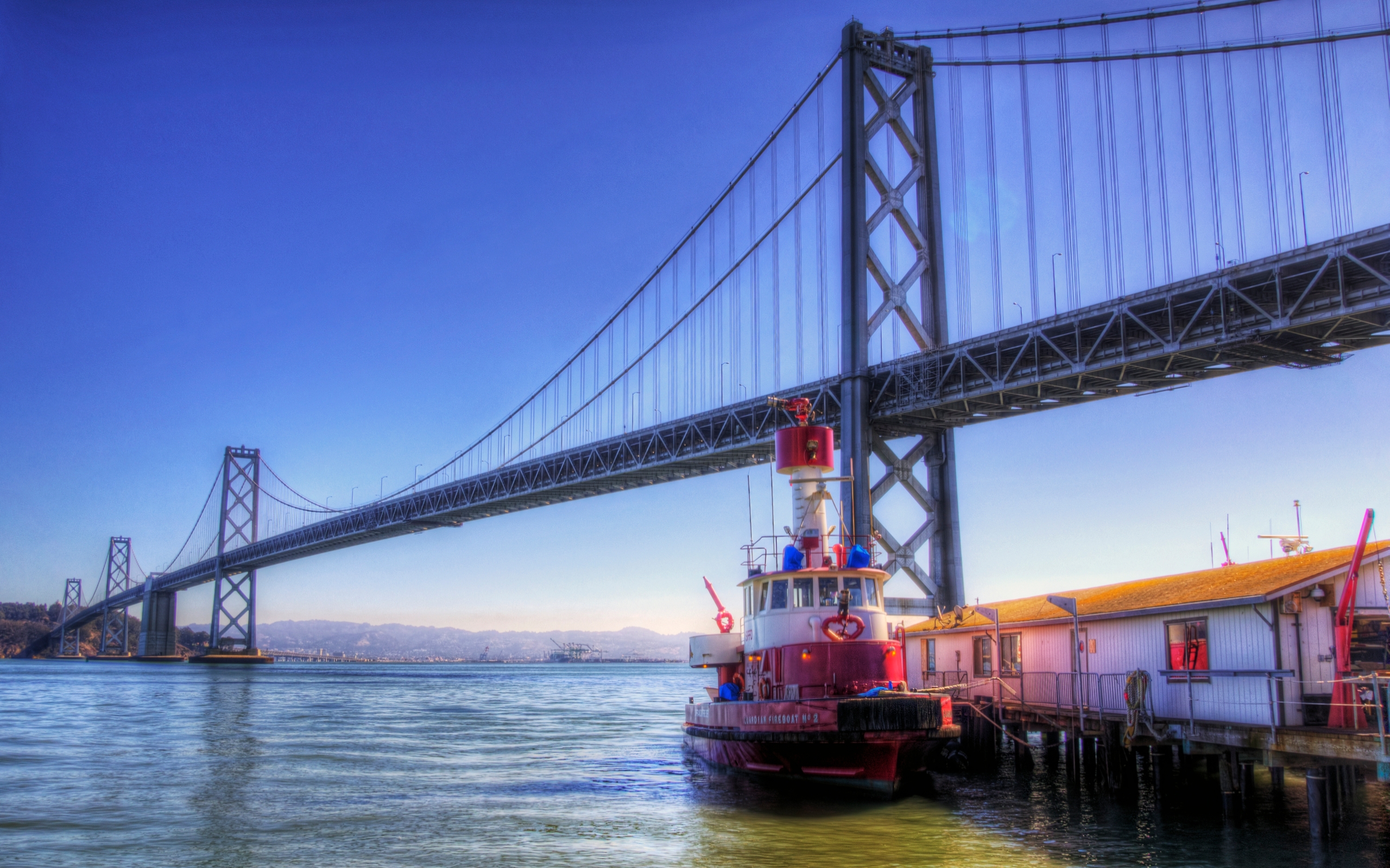 Descarga gratis la imagen Puente De La Bahía, San Francisco, Puentes, Hecho Por El Hombre en el escritorio de tu PC