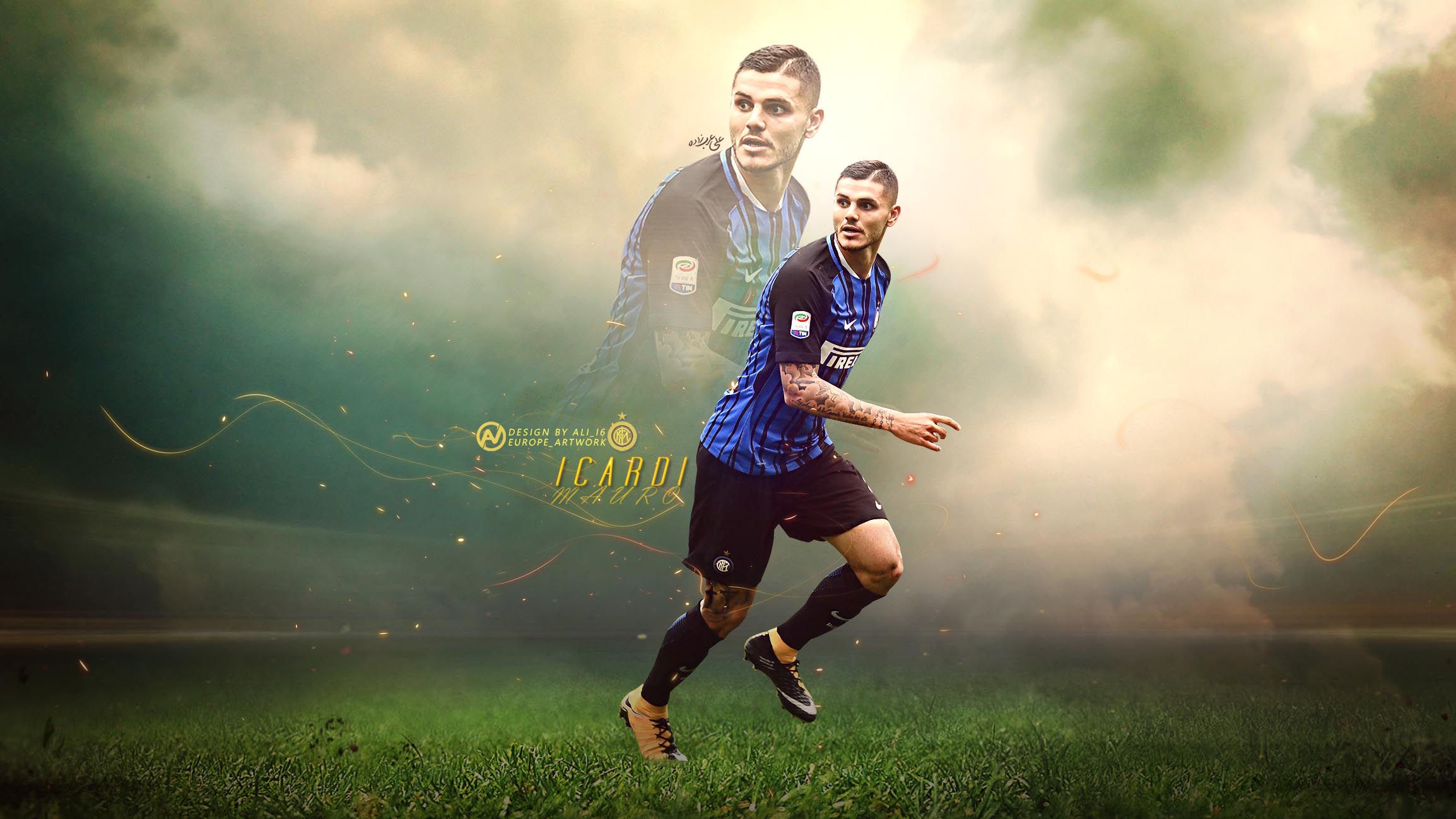 Laden Sie das Sport, Fußball, Inter Mailand, Mauro Icardi-Bild kostenlos auf Ihren PC-Desktop herunter
