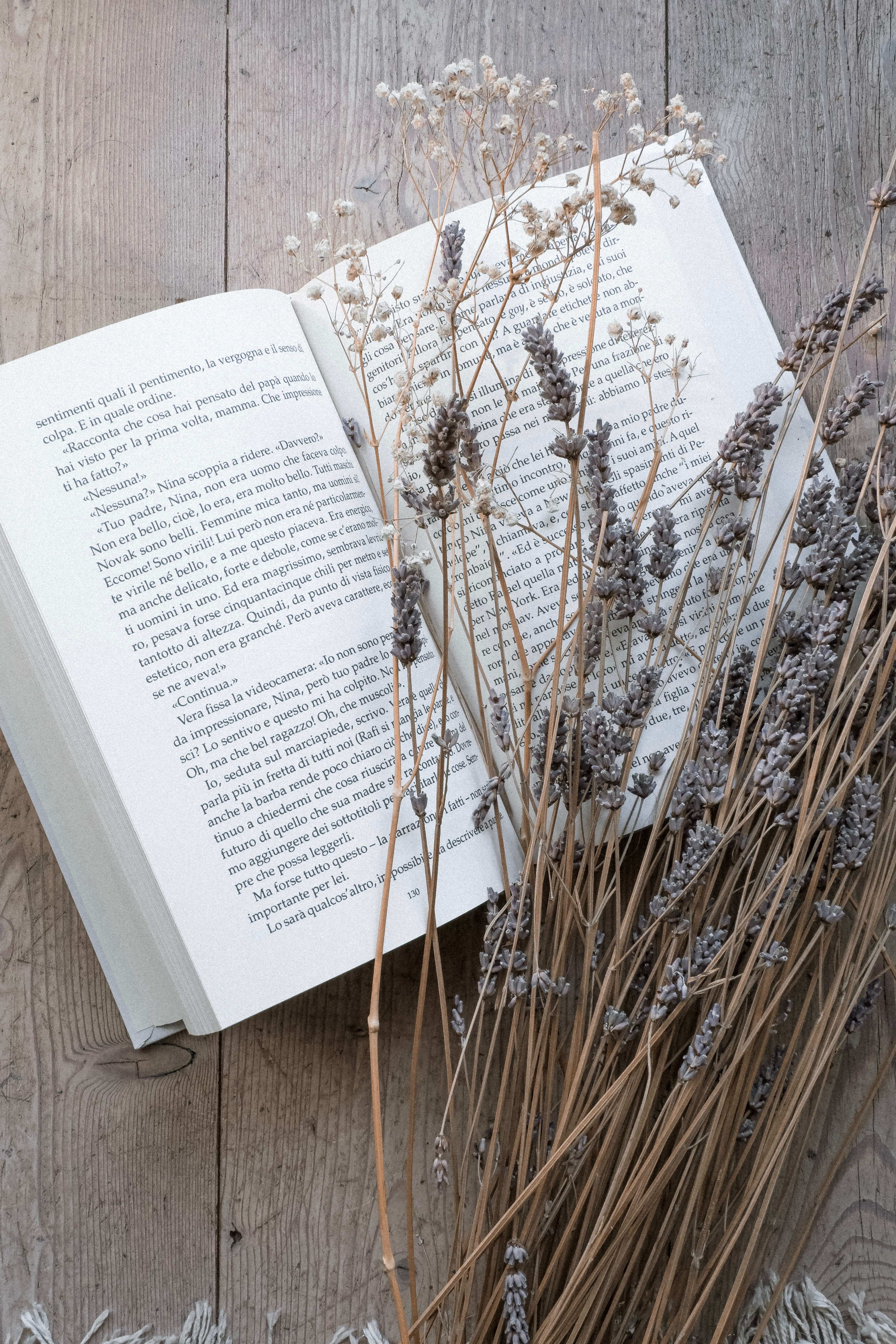 wooden, book, wood, miscellanea, flowers, miscellaneous, dried flowers, dryflower